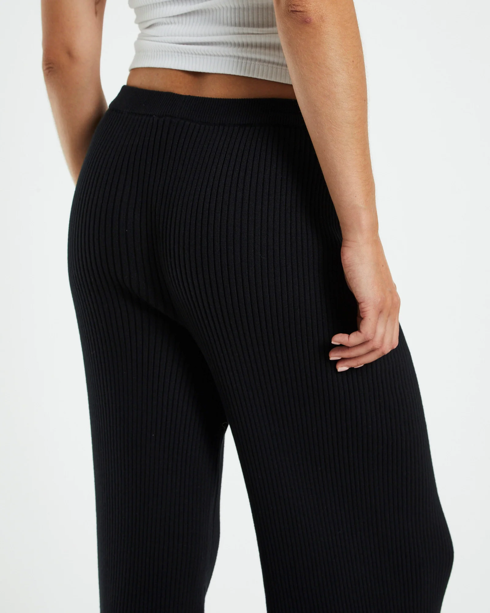 Kiah Knit Pants Black - Image 6
