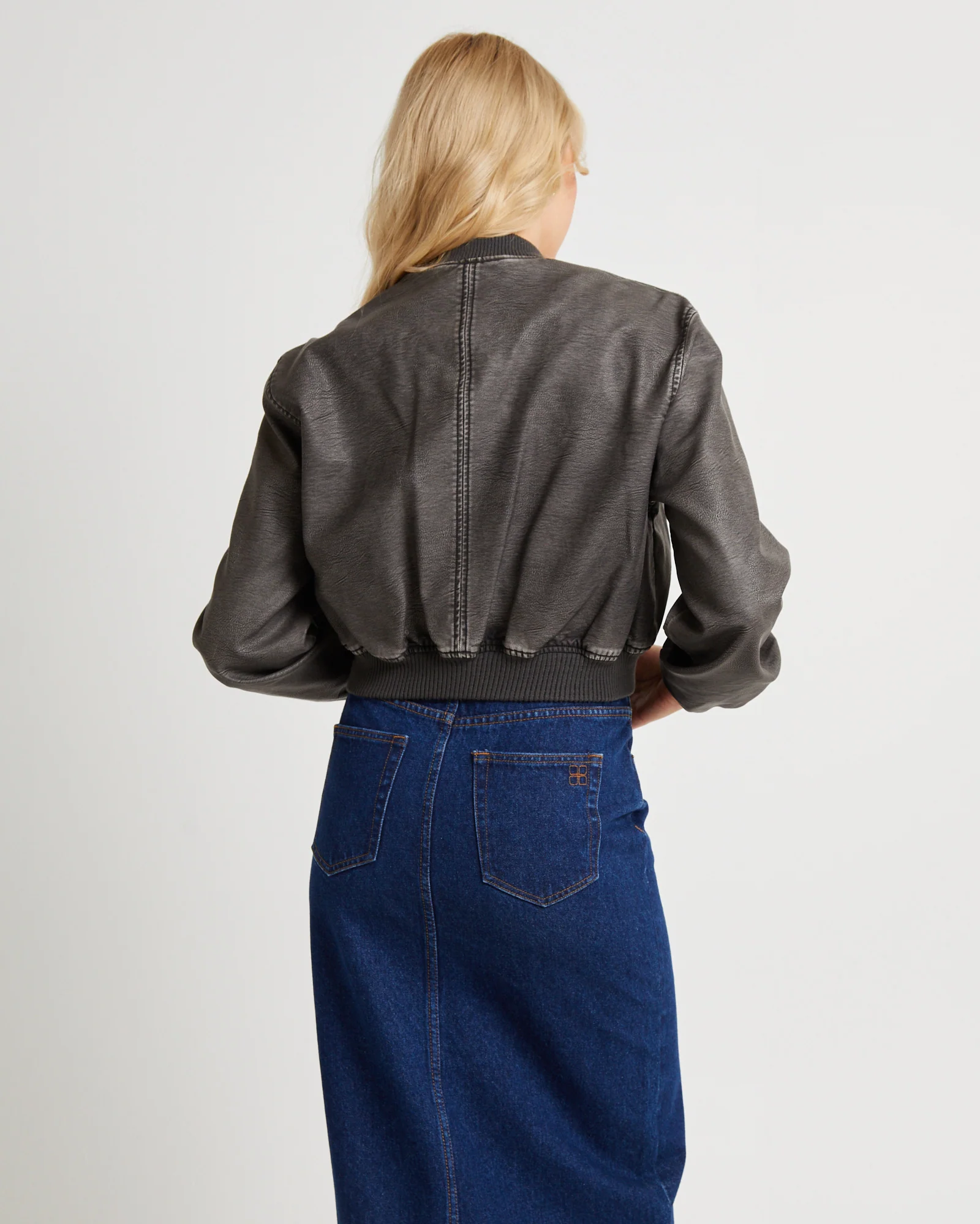 Killie PU Bomber Jacket - Image 2