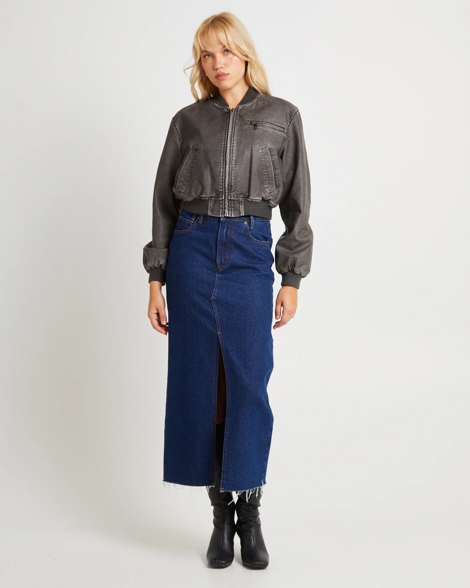 Killie PU Bomber Jacket - Image 3