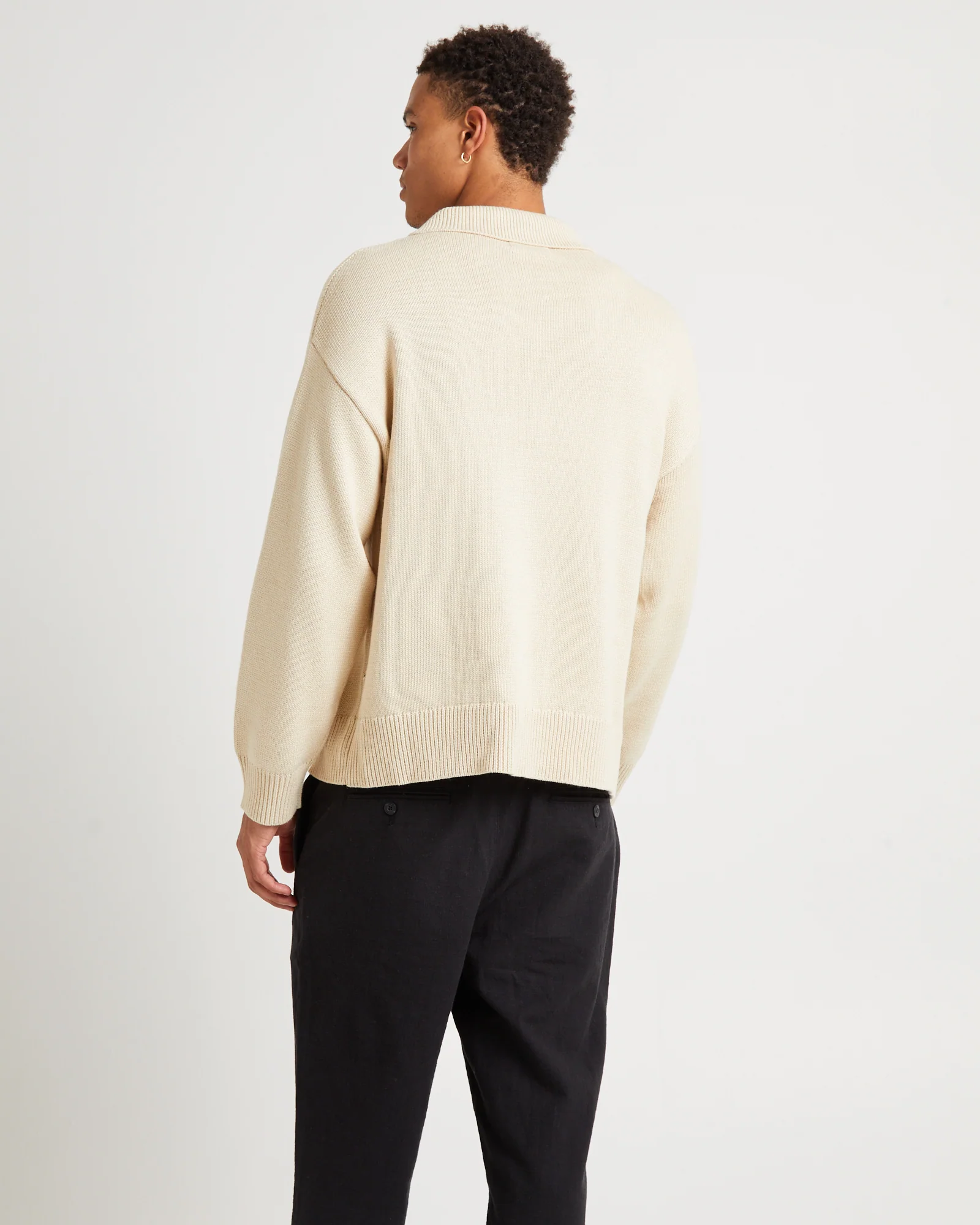 Knit 1/4 Zip Jumper - Image 2