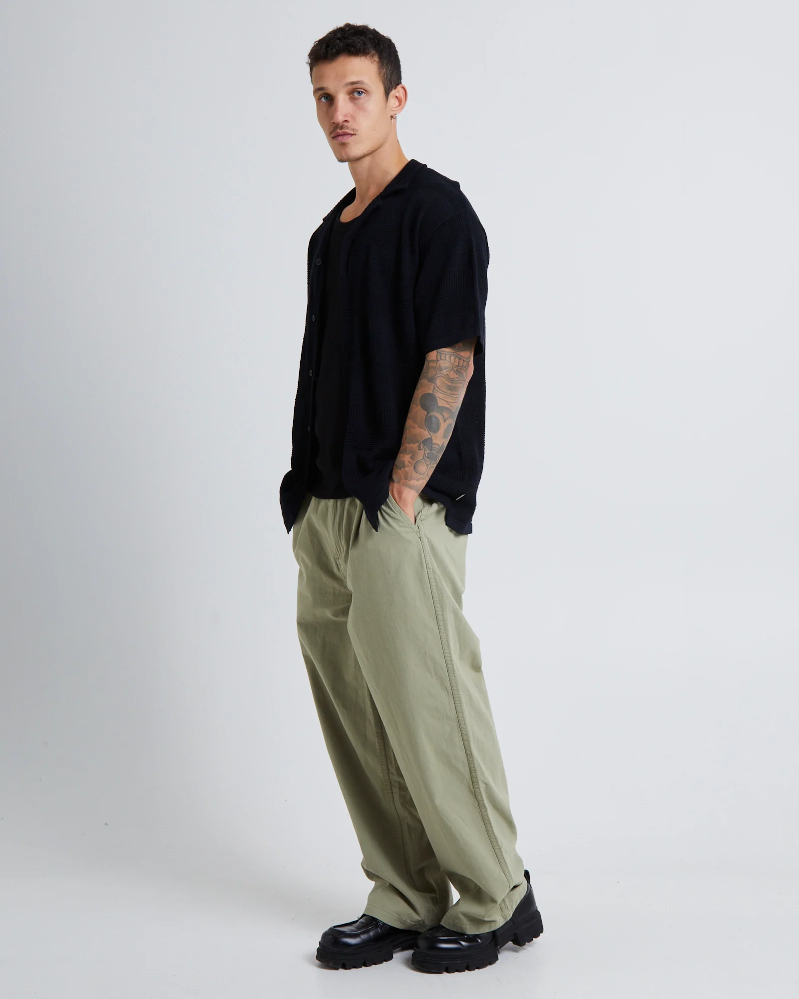 Knitted Short Sleeve Resort Shirt - Image 4