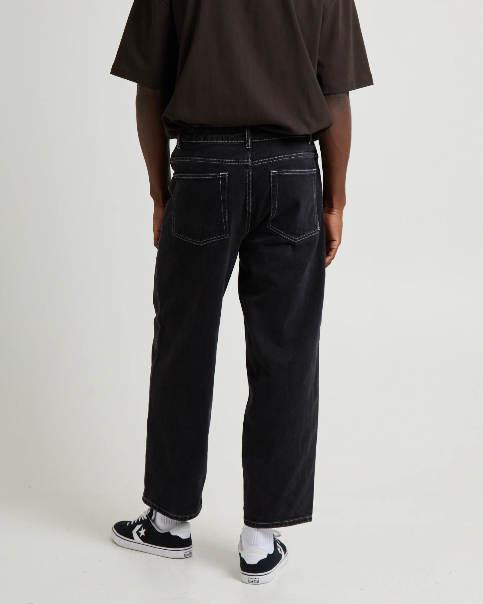 Knocker Contrast Stitch Denim Jeans - Image 2