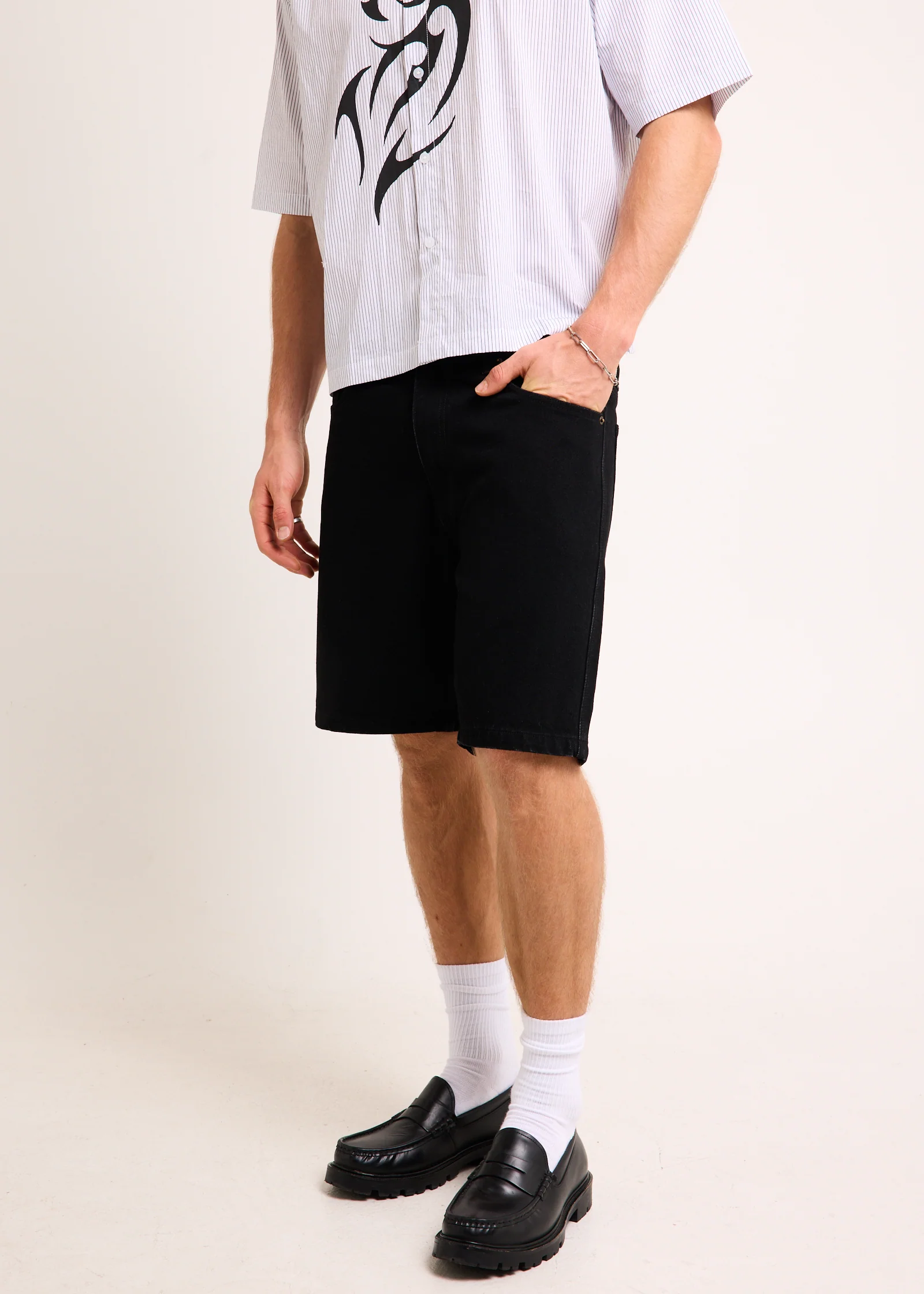 Knocker Vintage Denim Shorts - Image 4