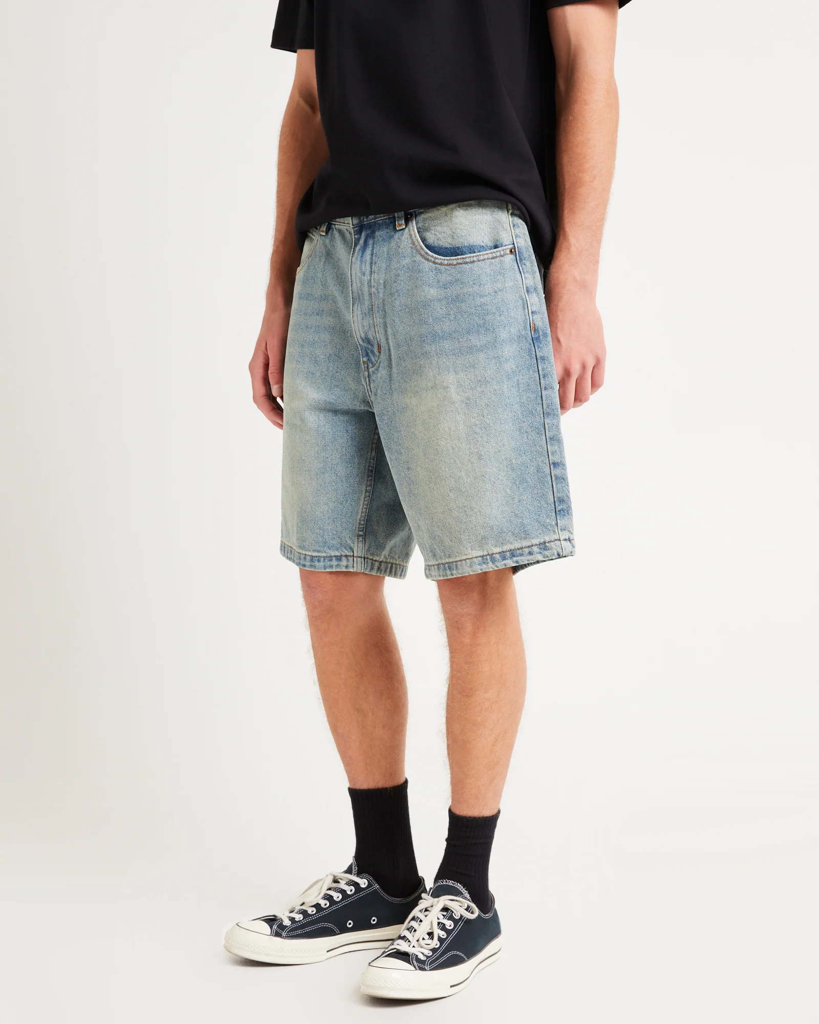 Knocker Vintage Denim Shorts - Image 3