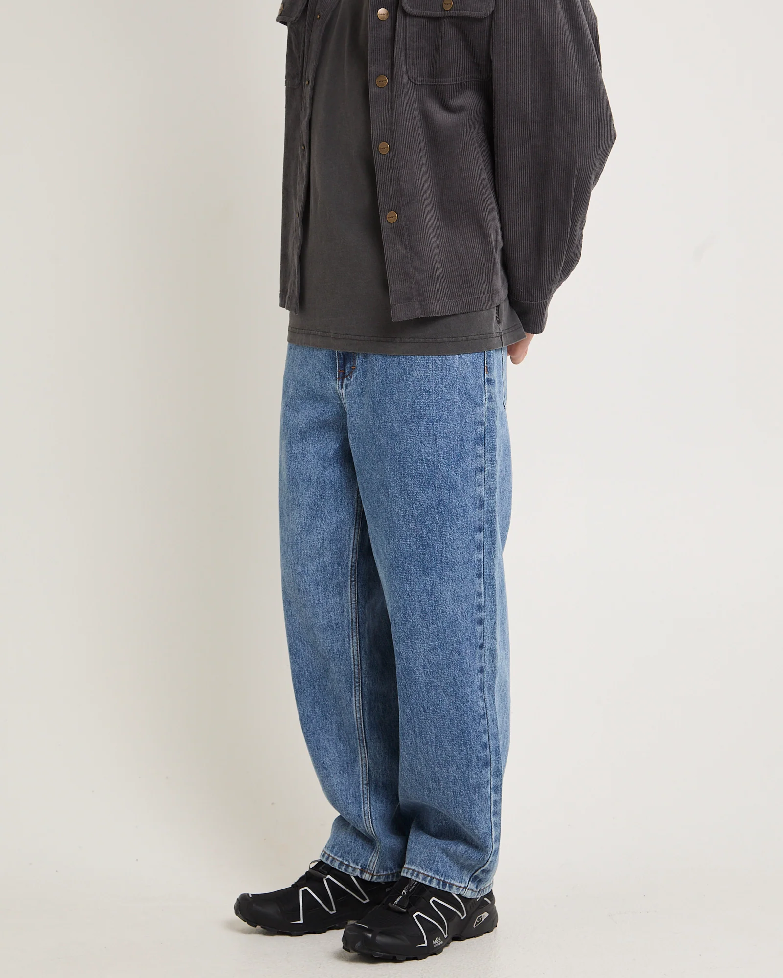Knocker Wide Leg Denim Jeans - Image 4