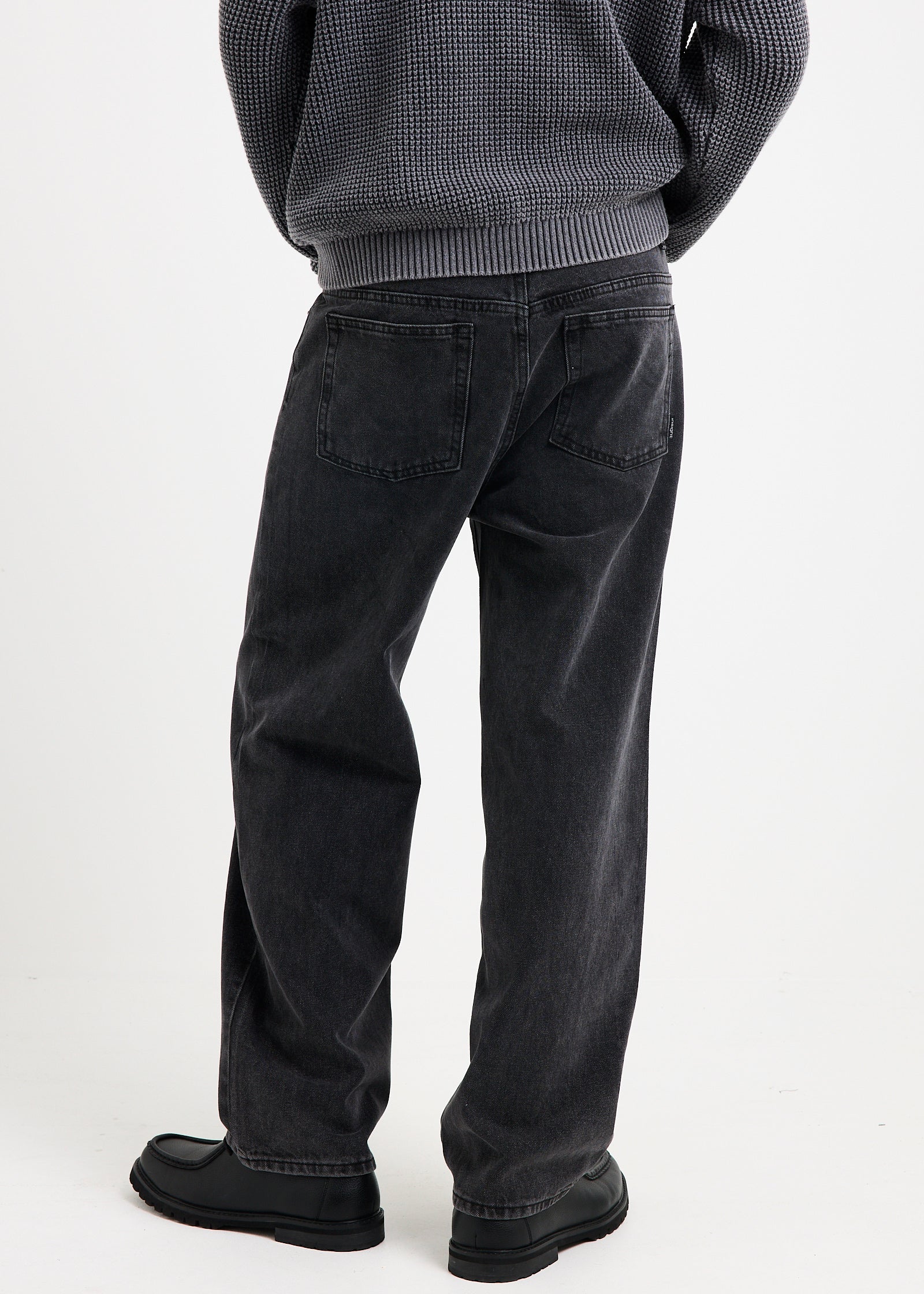 Knocker Wide Leg Denim Jeans - Image 3