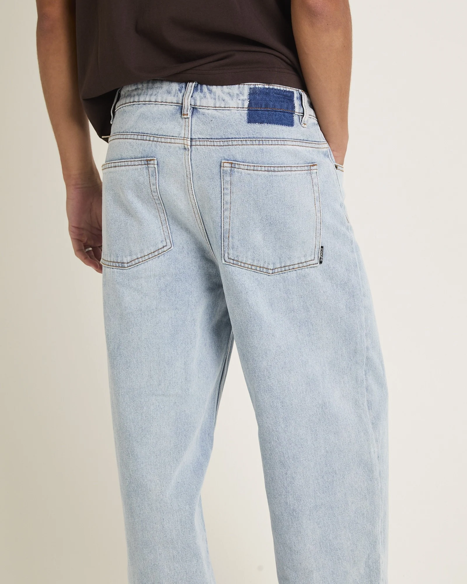 Knocker Wide Leg Denim Jeans - Image 6