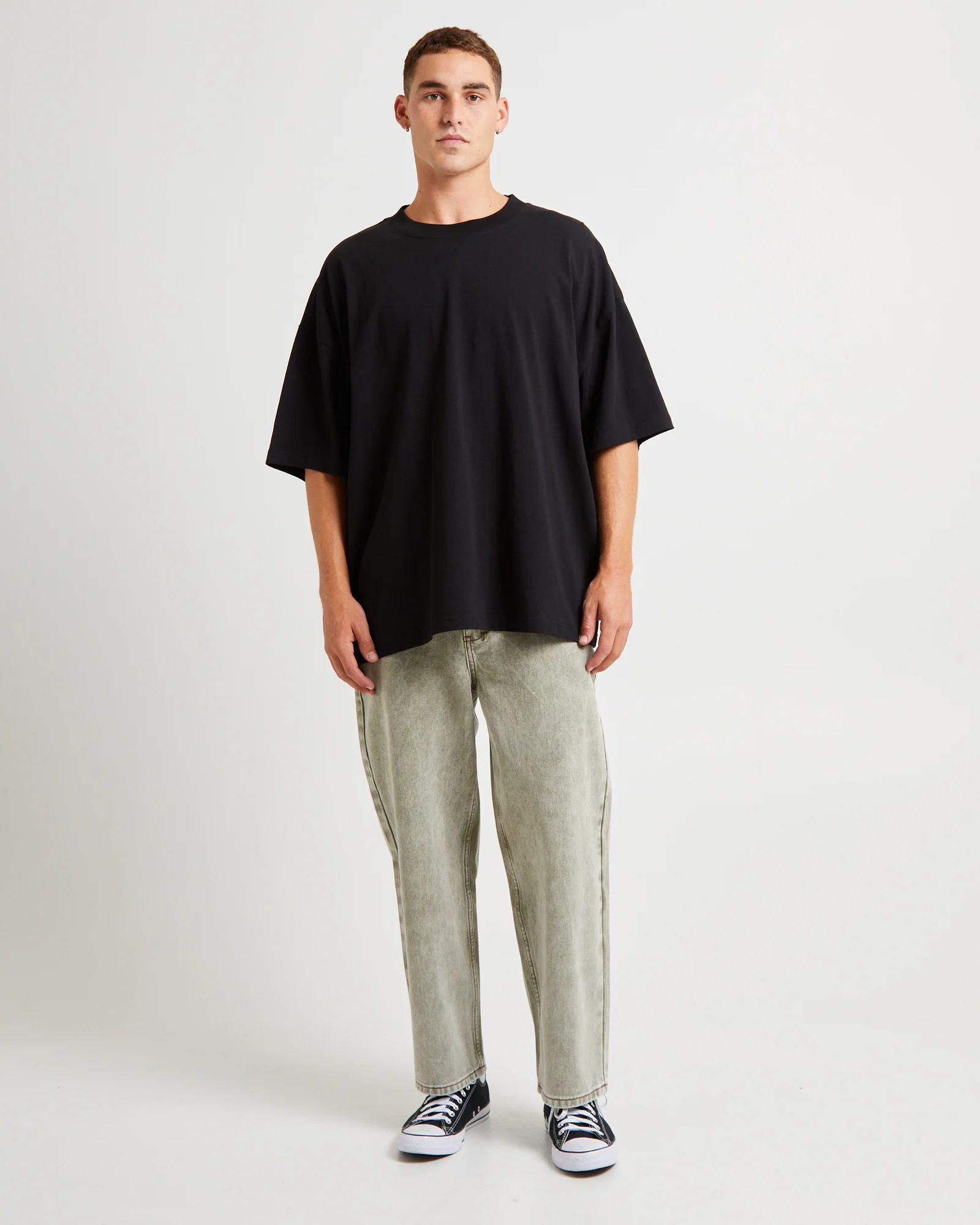 Knocker Wide Leg Denim Jeans - Image 3