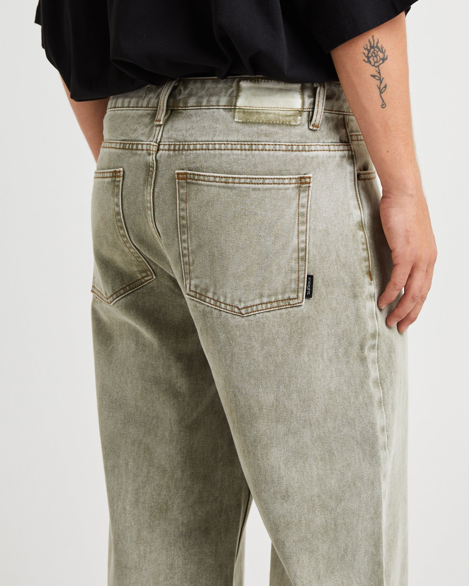 Knocker Wide Leg Denim Jeans - Image 6