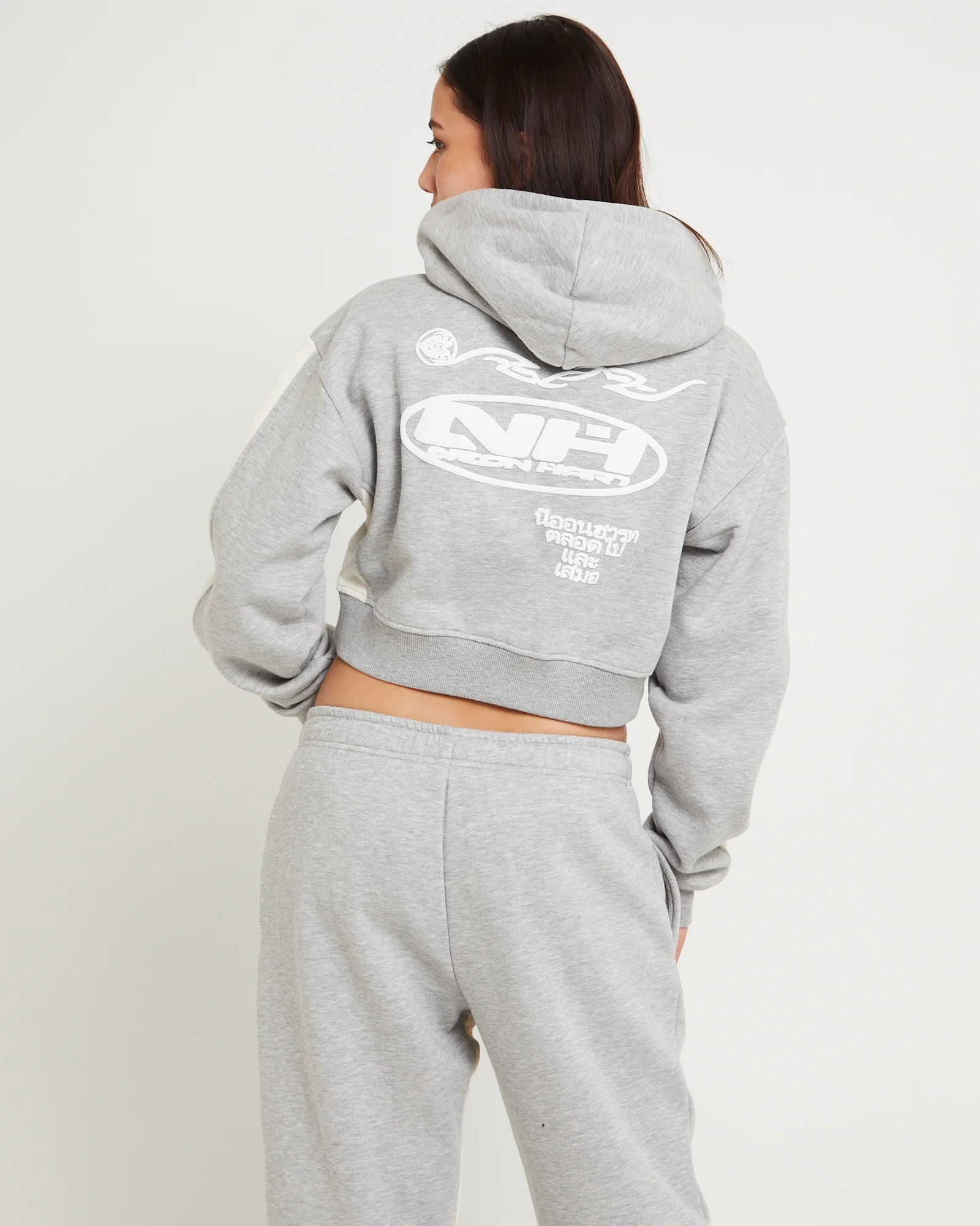 Koi Zip Through Graphic Hoodie - Image 4