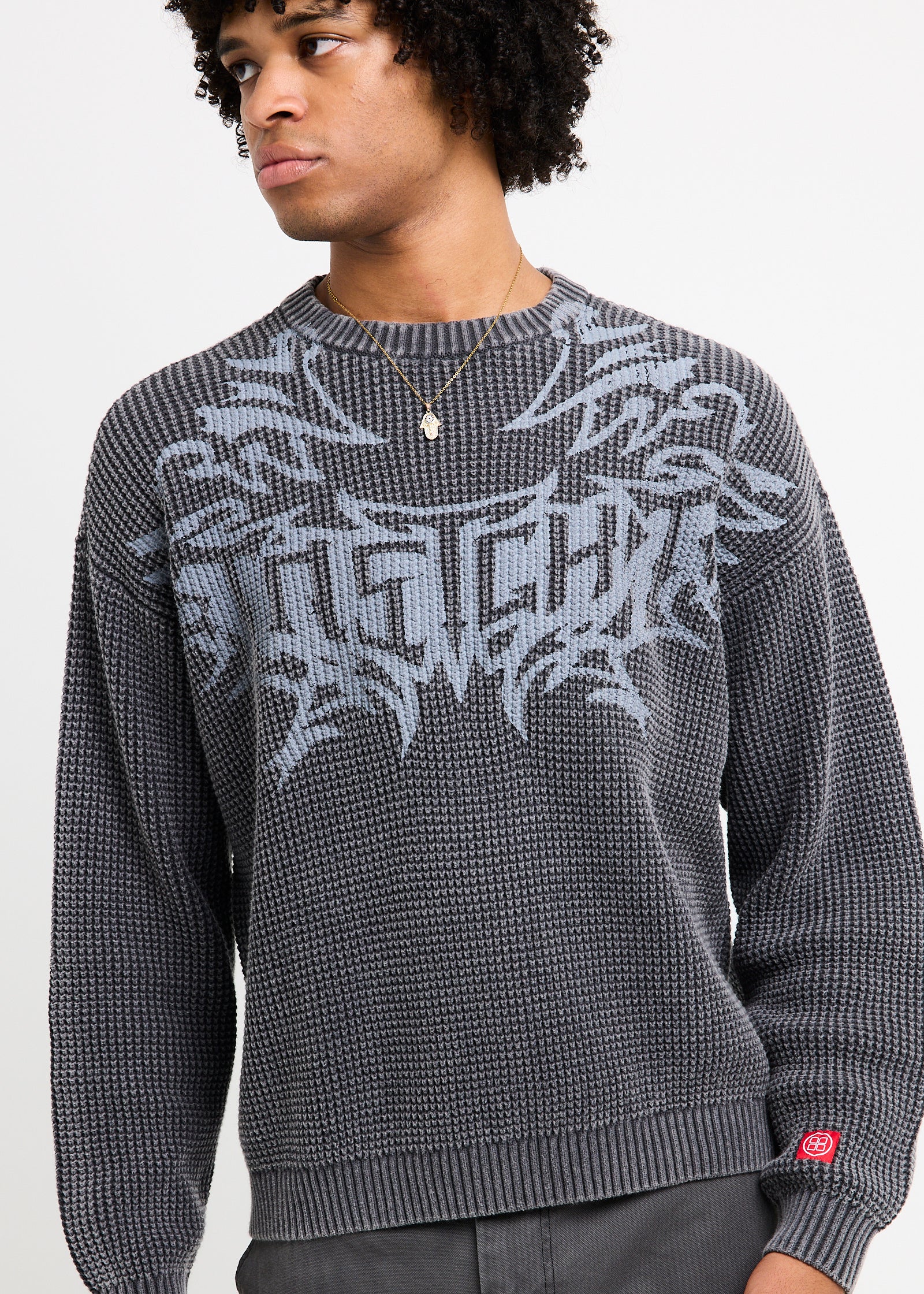 Kontiki Waffle Knit Sweater - Image 5