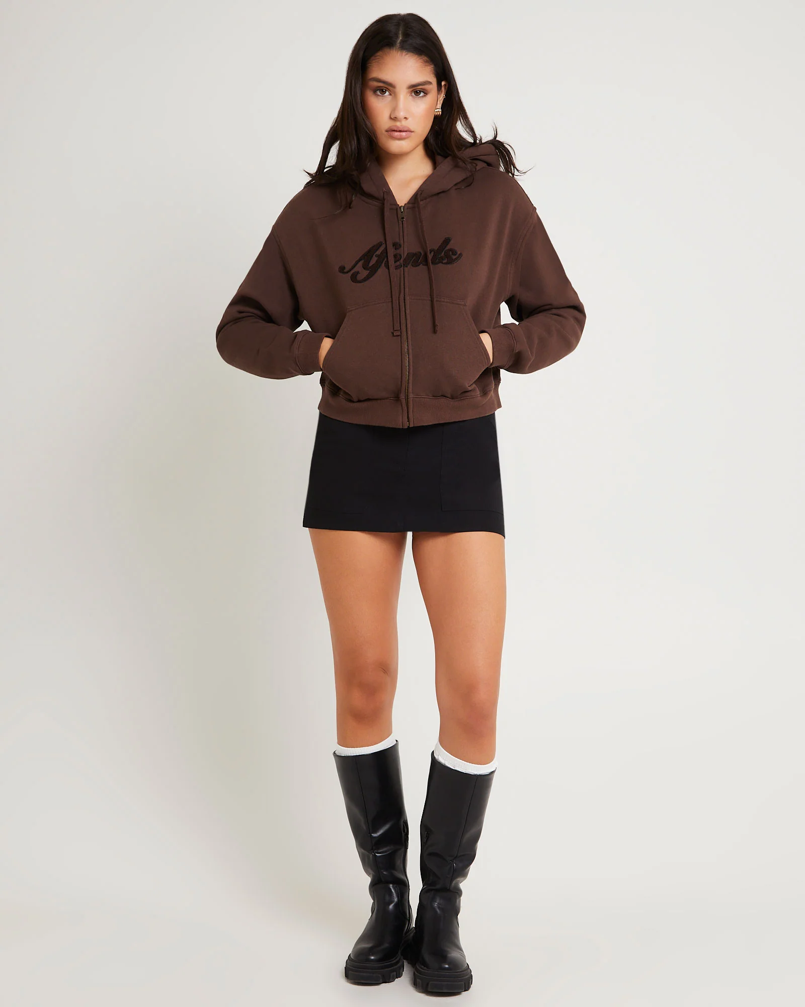 Kourt-Recycled Zip Hood - Image 3