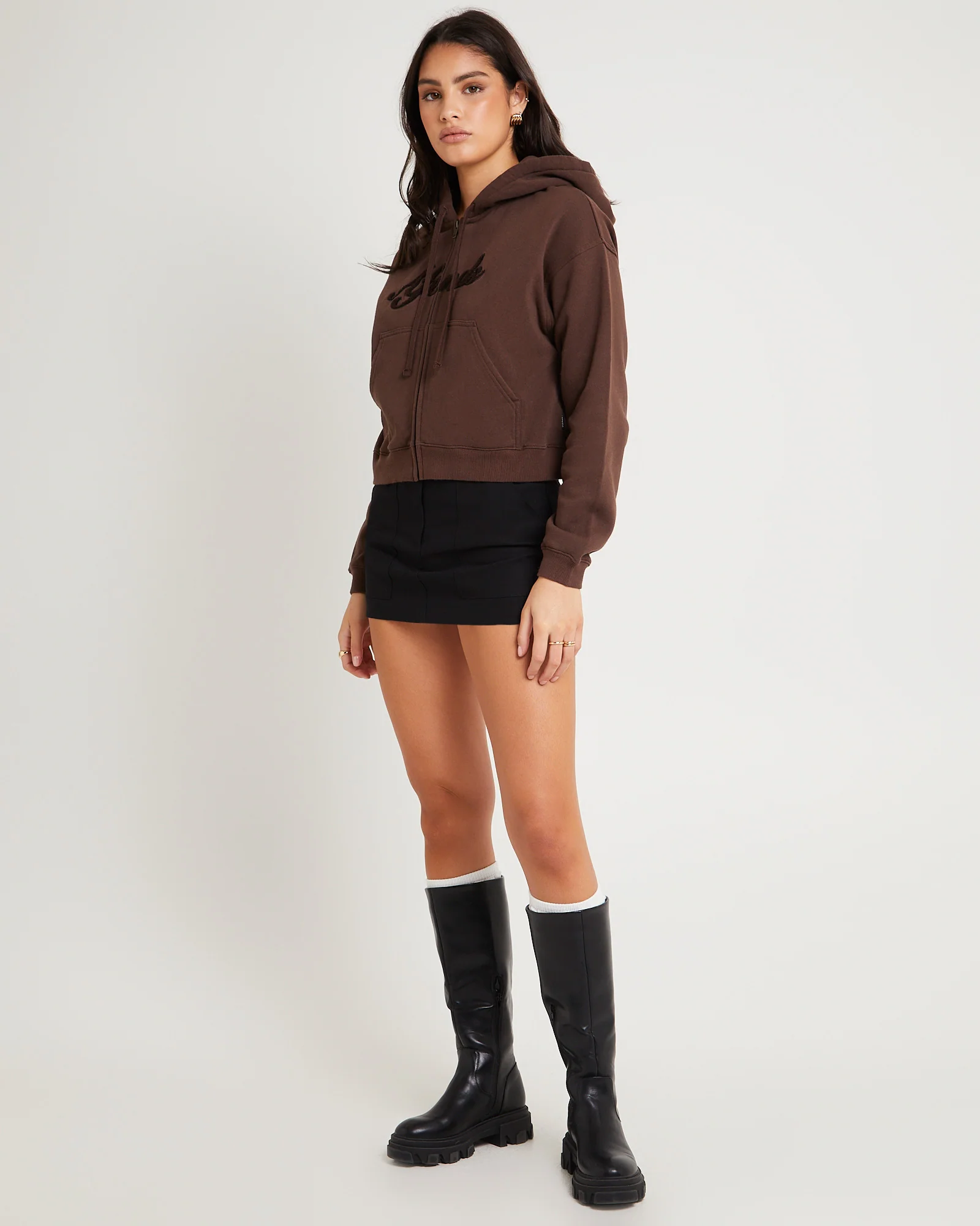 Kourt-Recycled Zip Hood - Image 4