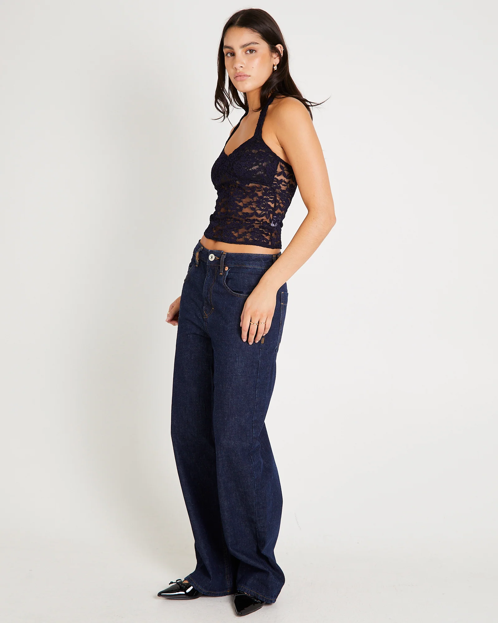Kye Lace Halter Top - Image 4
