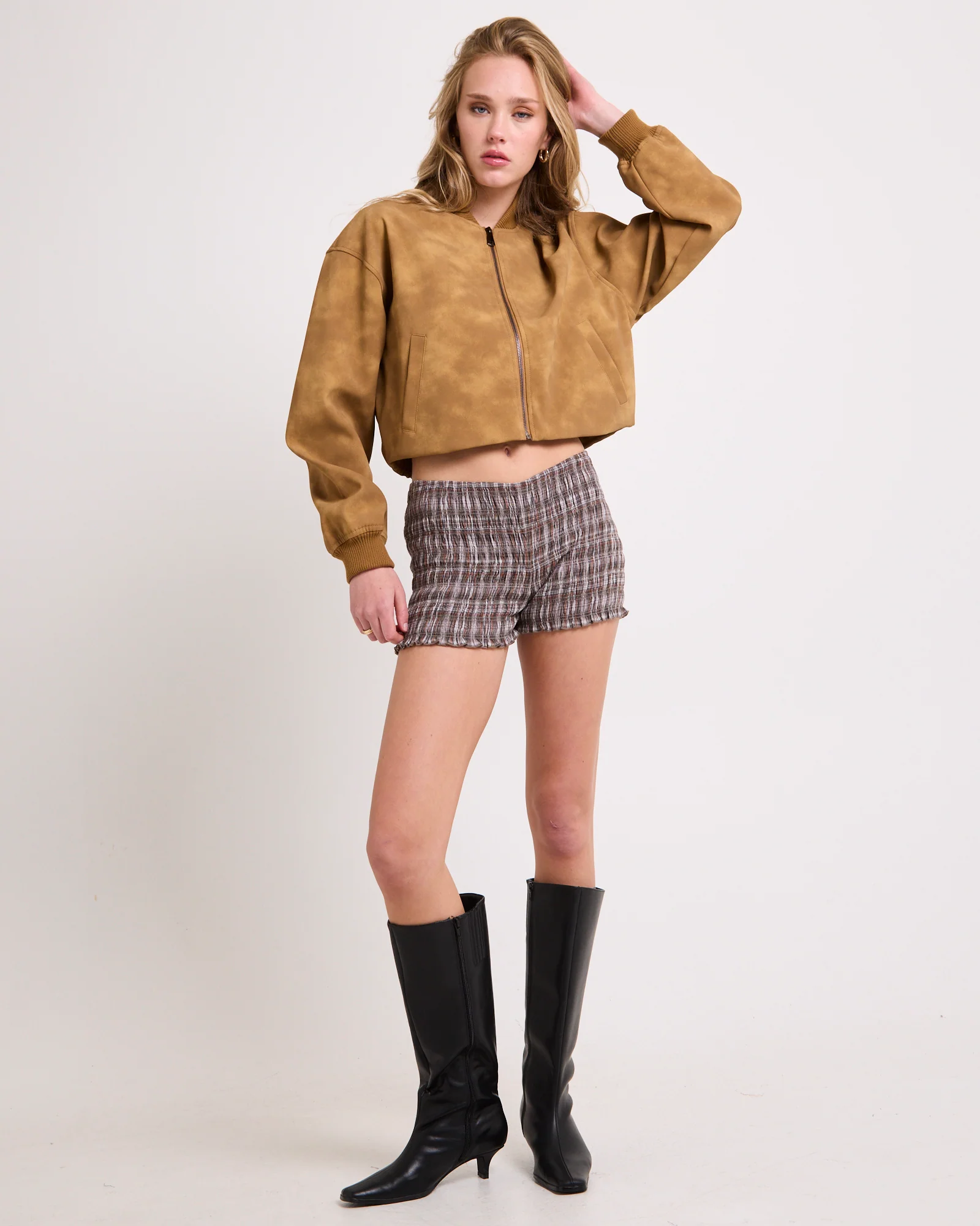 Kylie Suedette Jacket - Image 3