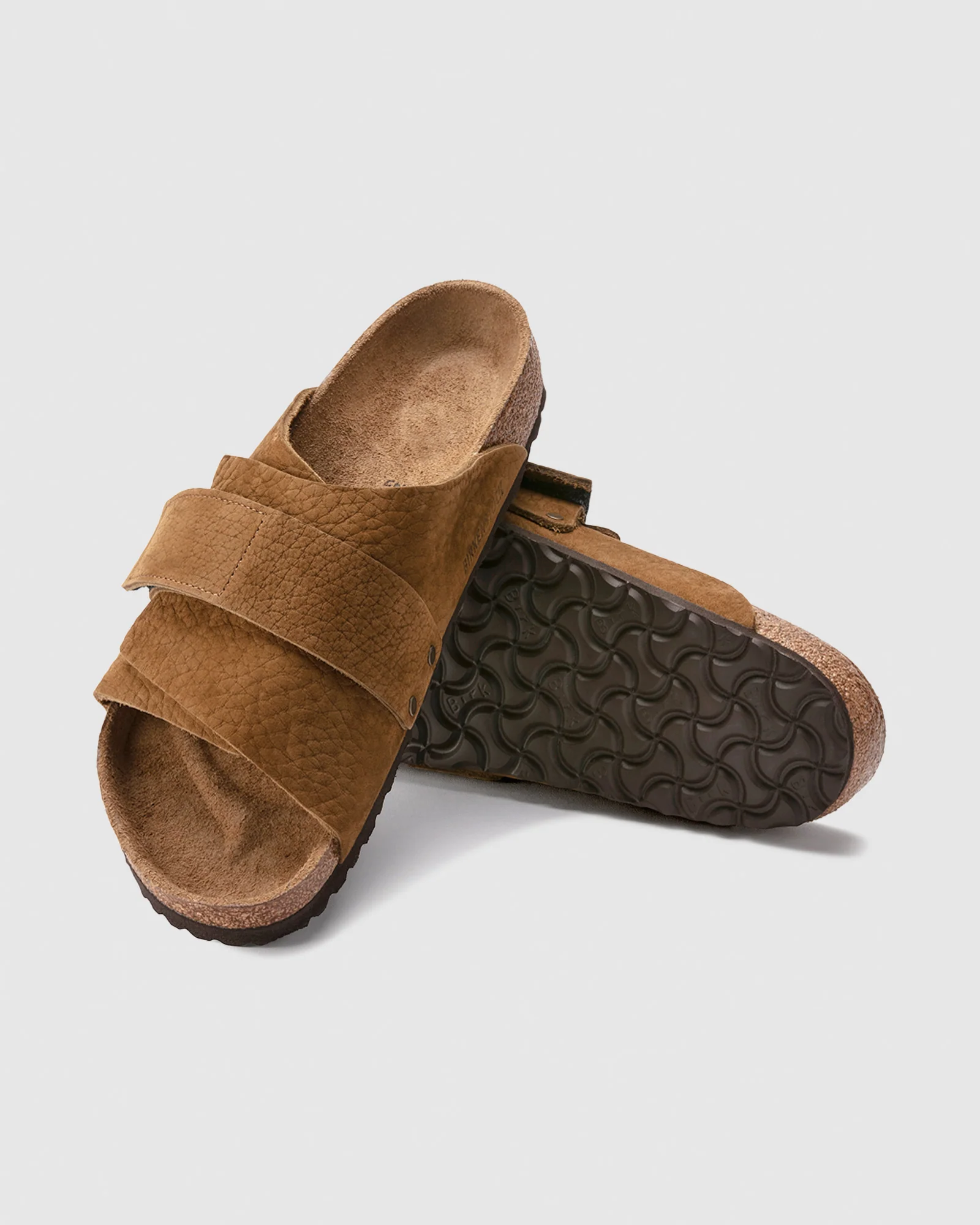 Kyoto Desert Buck Tea Nubuck Sandals - Image 3