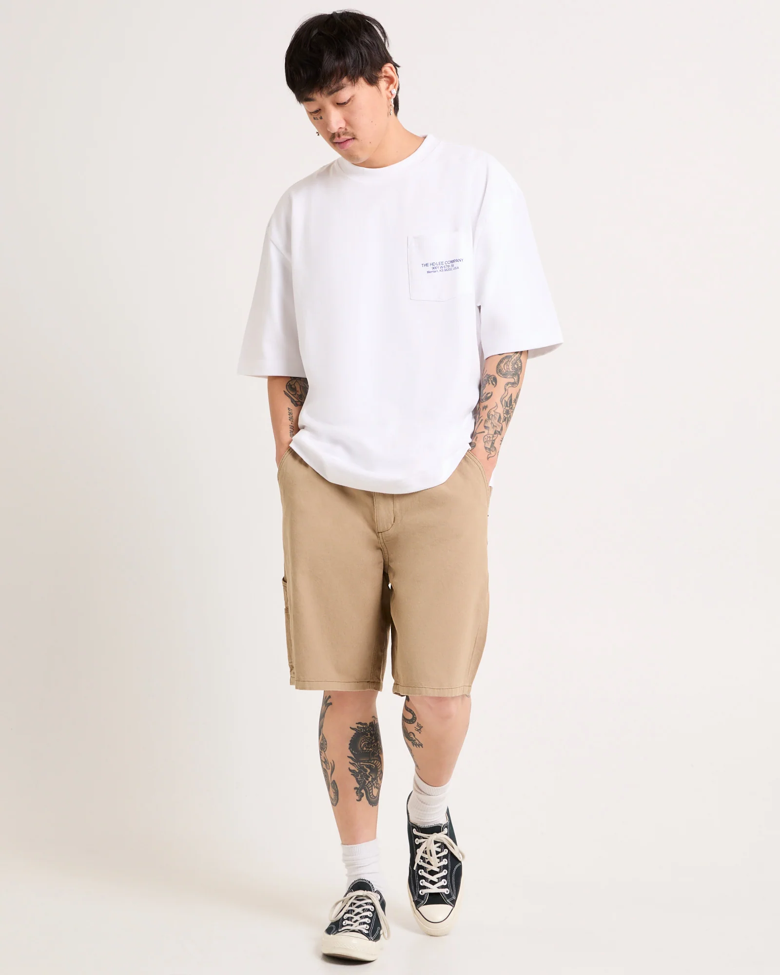 L-Five Biggie Baggy Worker Shorts - Image 3