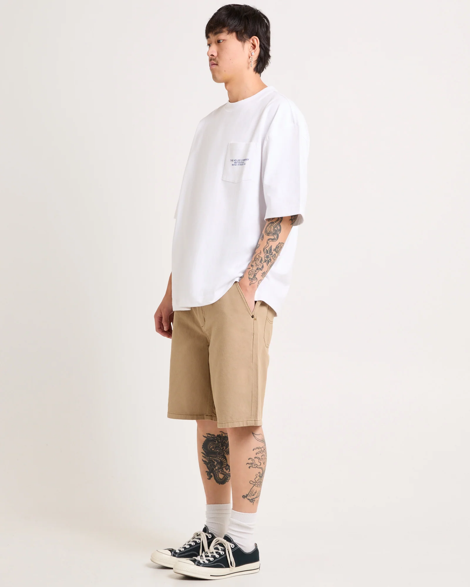 L-Five Biggie Baggy Worker Shorts - Image 4