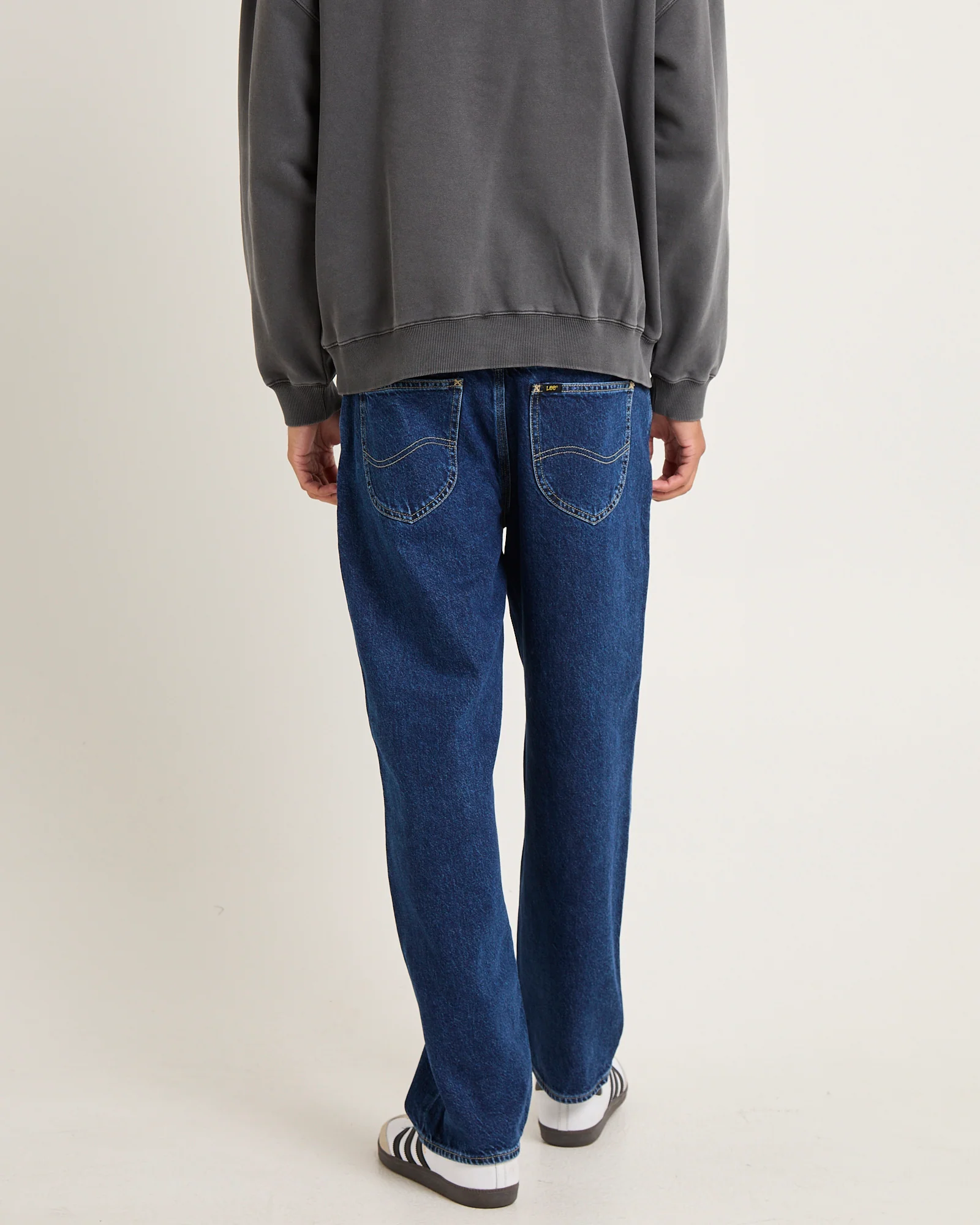 L-Four Baggy Denim Jeans Cash Indigo - Image 2