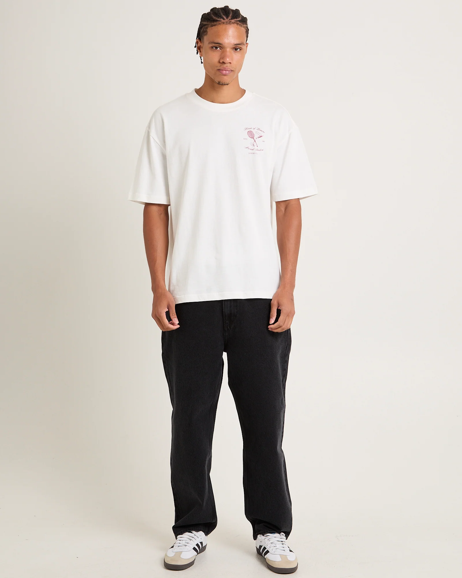 L-Four Baggy Denim Jeans Cinder - Image 3