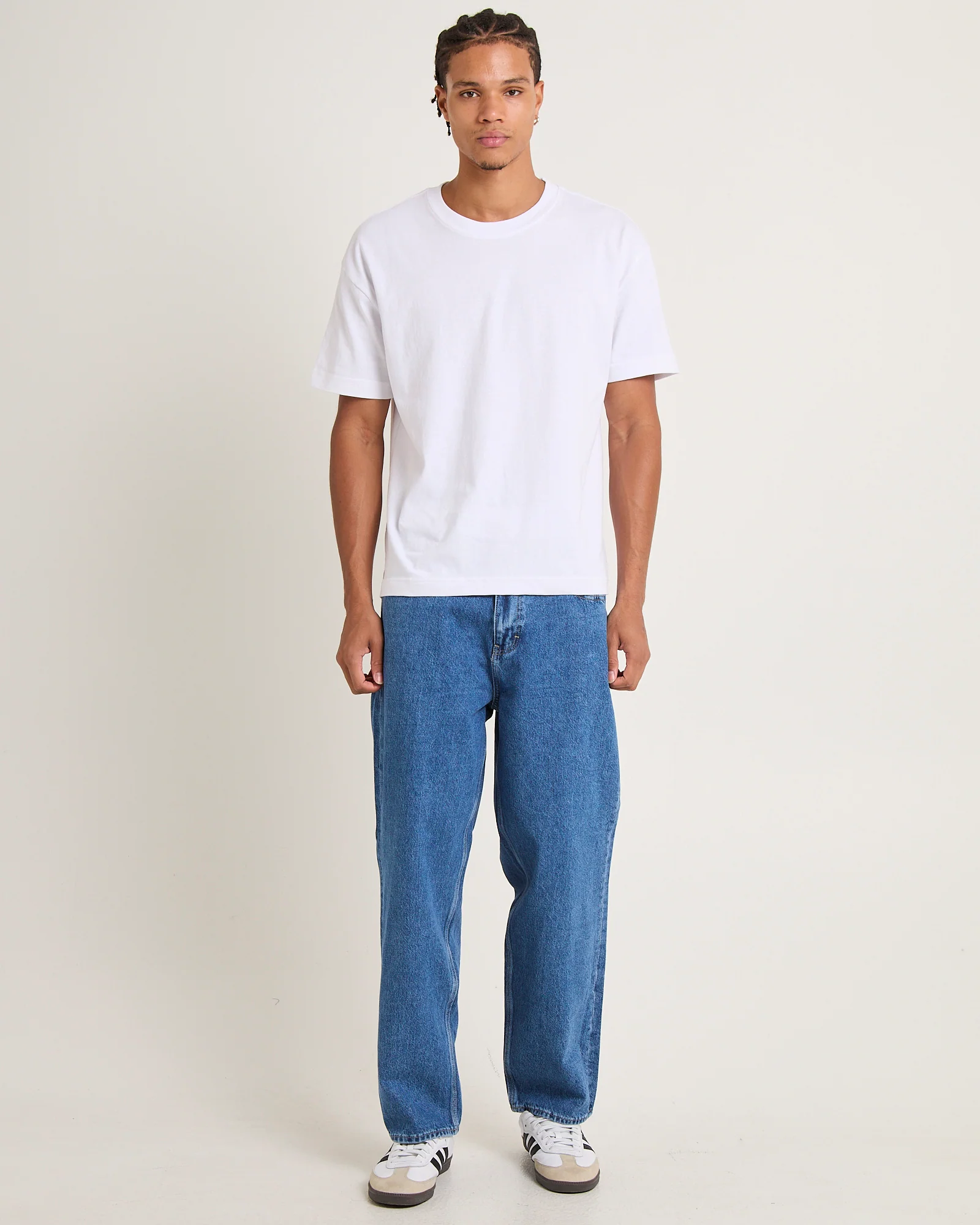 L-Four Baggy Denim Jeans Rooftop Blue - Image 3