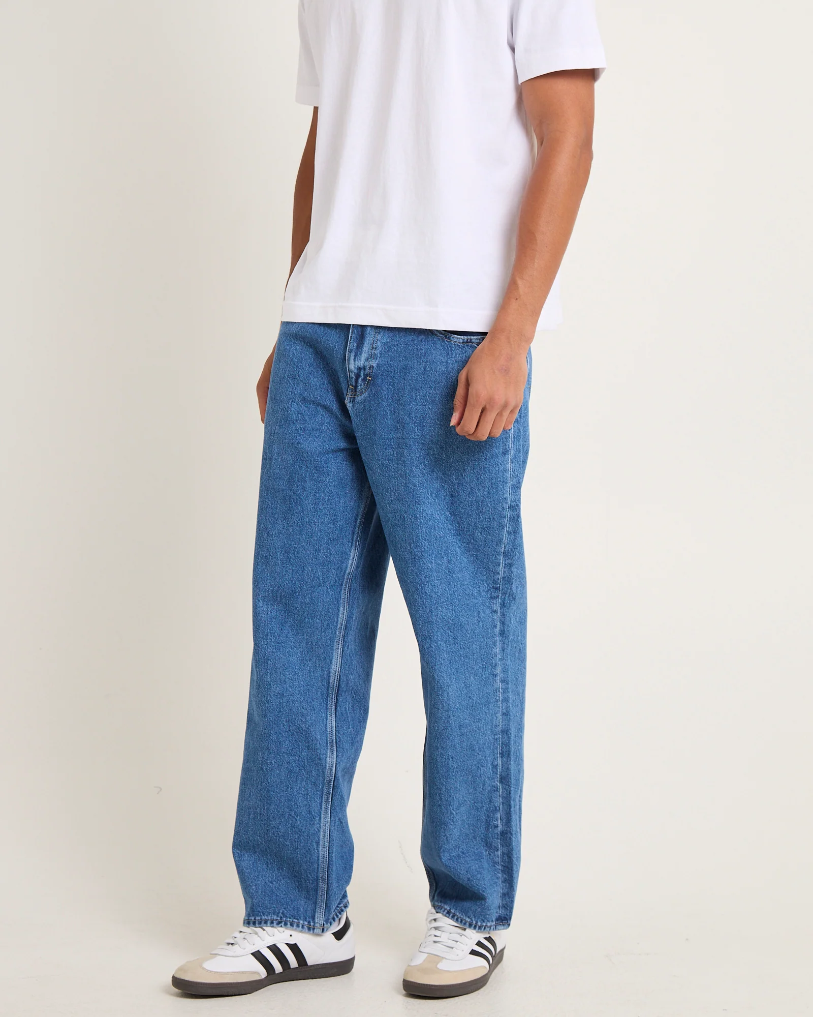 L-Four Baggy Denim Jeans Rooftop Blue - Image 4