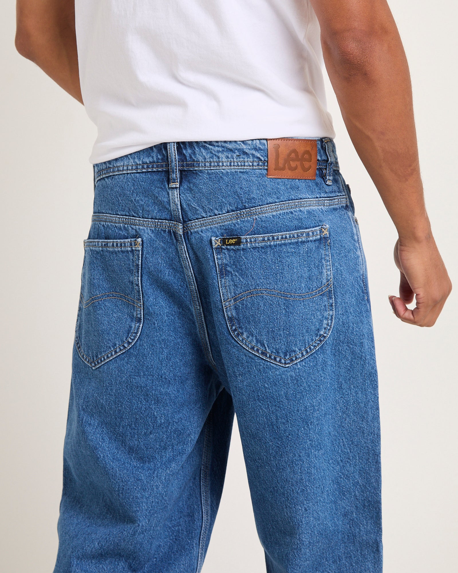 L-Four Baggy Denim Jeans Rooftop Blue - Image 5