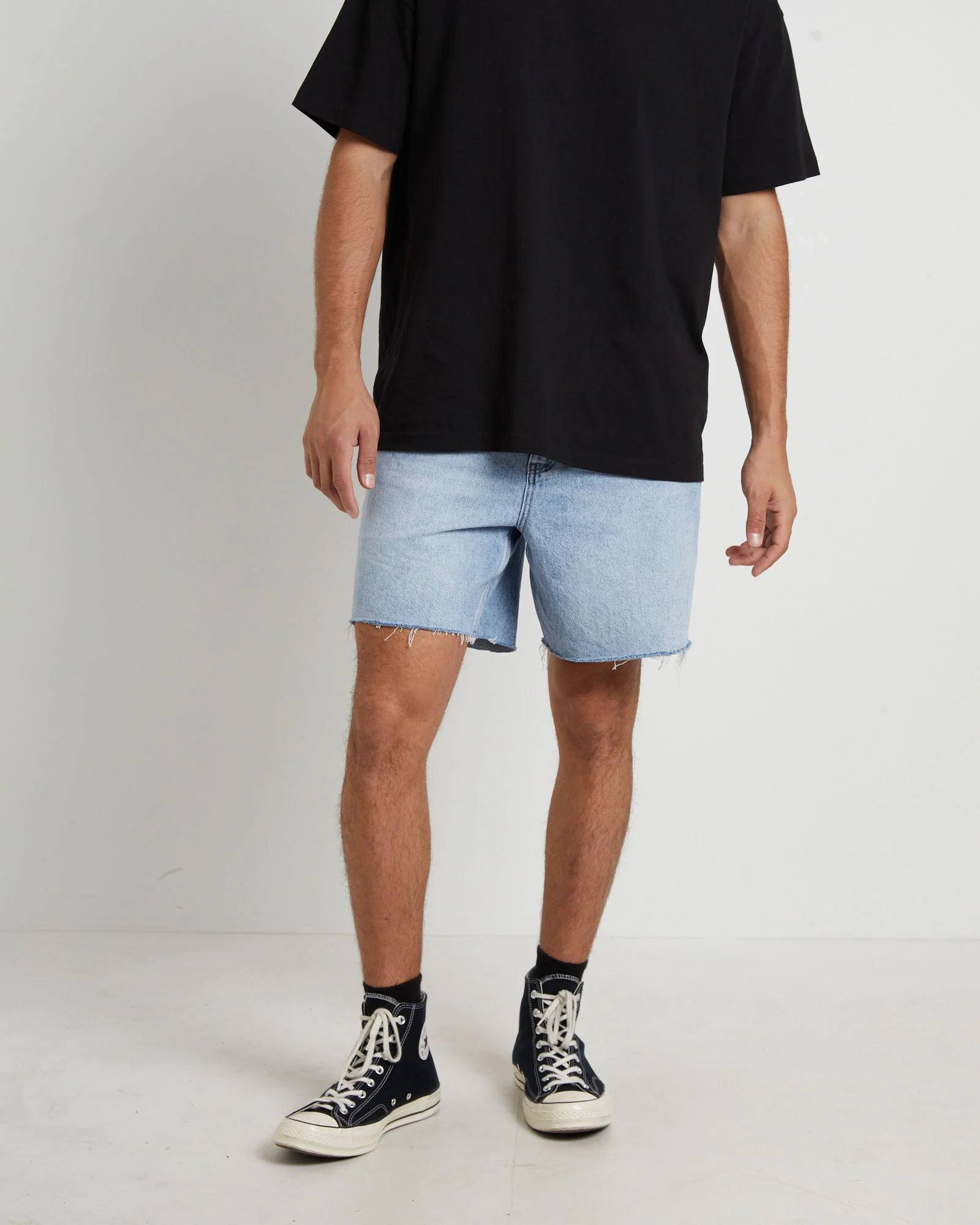 L-Four Baggy Denim Shorts - Image 2