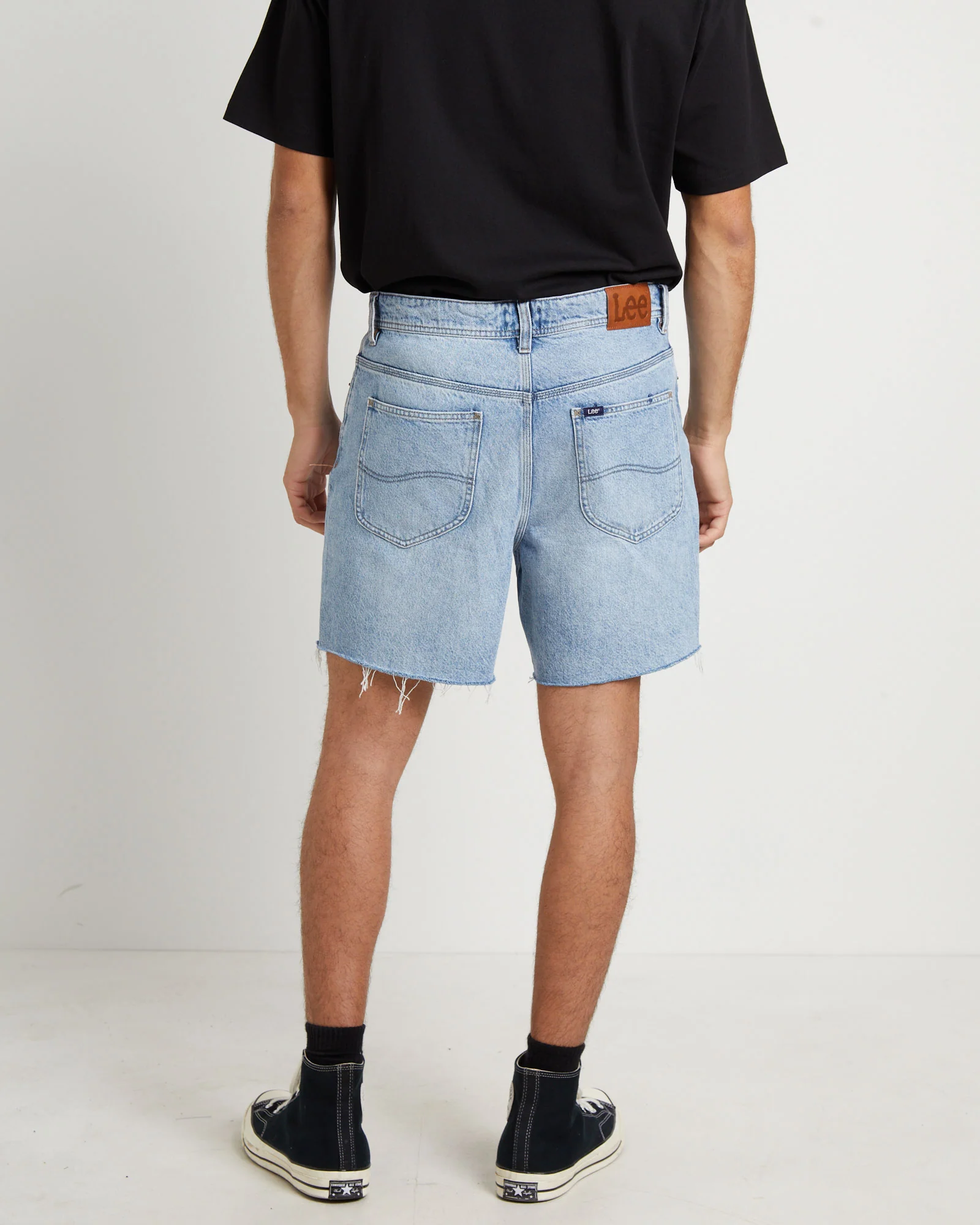 L-Four Baggy Denim Shorts - Image 4