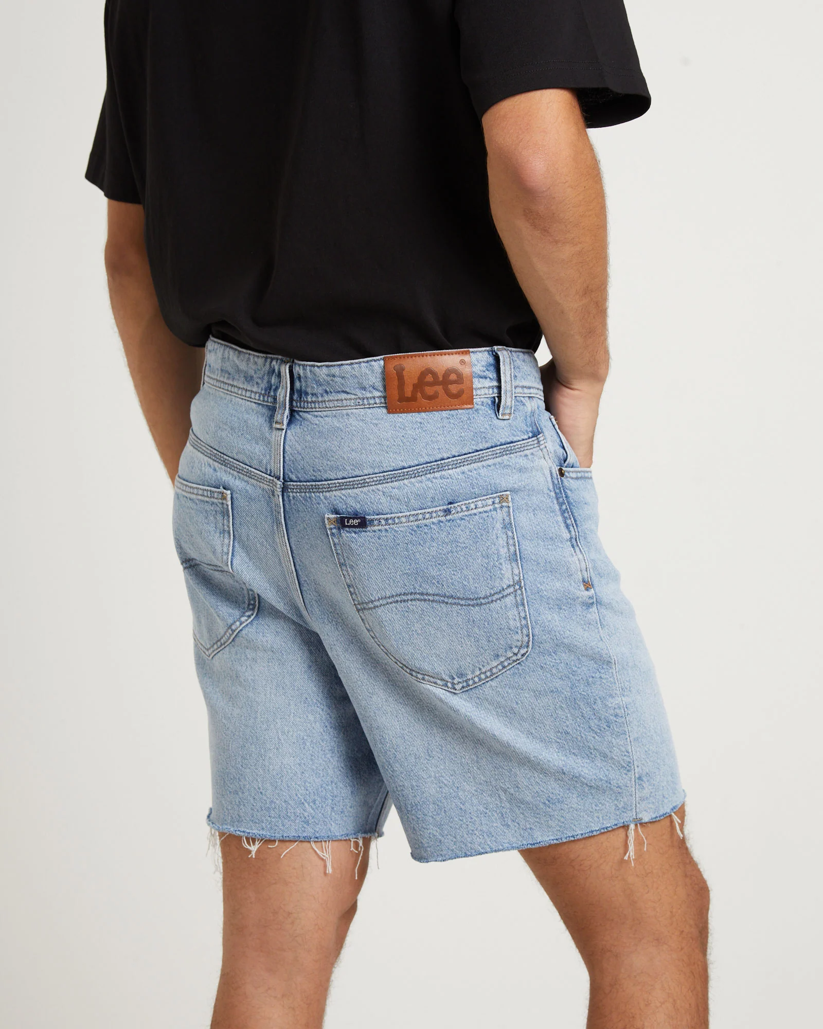 L-Four Baggy Denim Shorts - Image 5