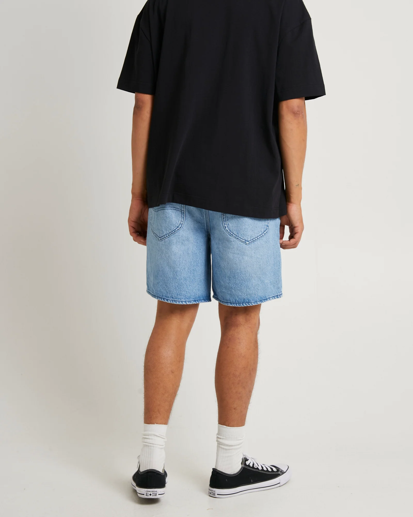 L-Four Baggy Denim Shorts - Image 2
