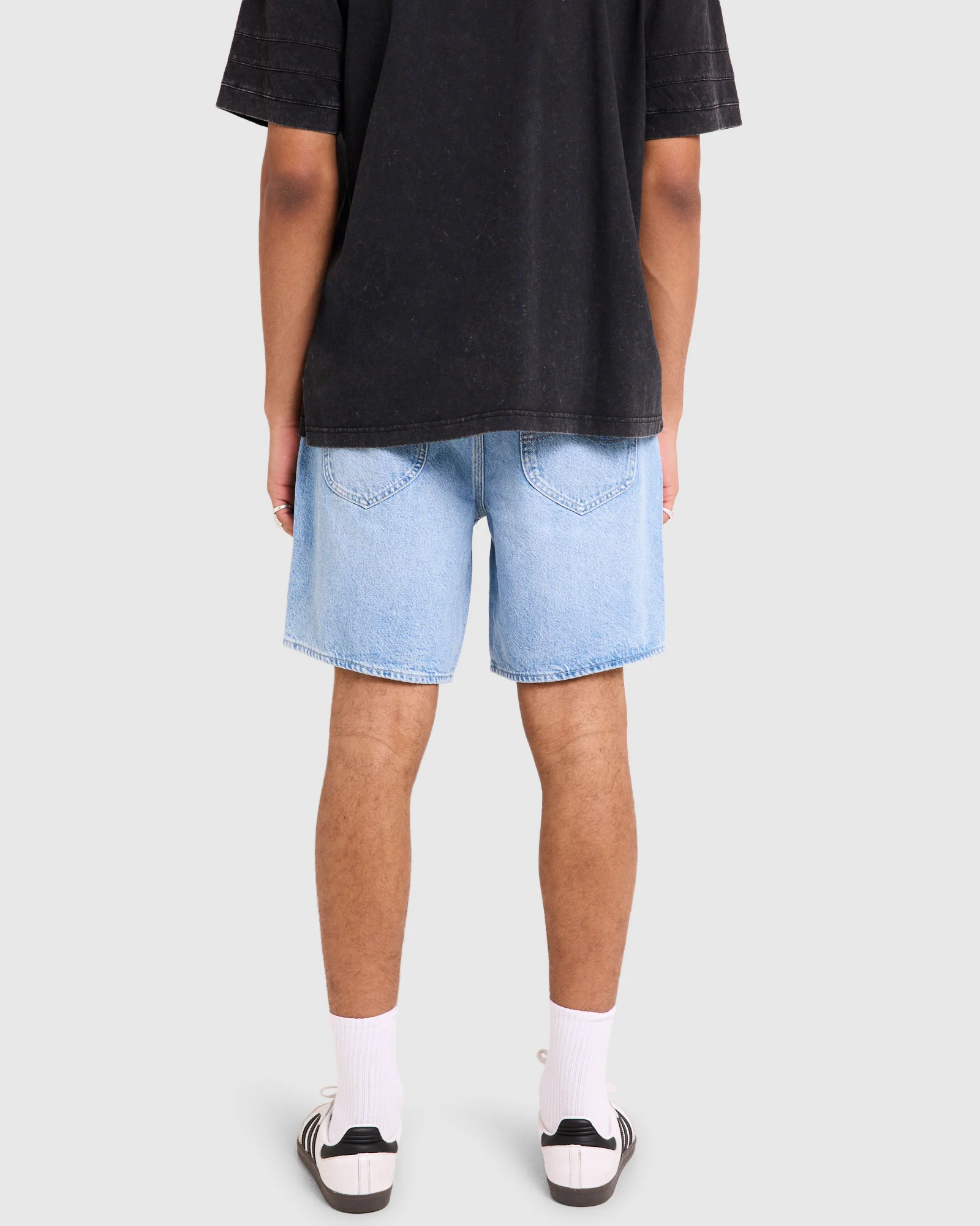 L-Four Baggy Denim Shorts - Image 5