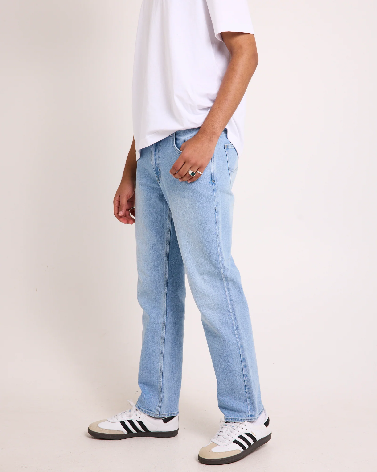 L-Three Straight Denim Jeans - Image 3