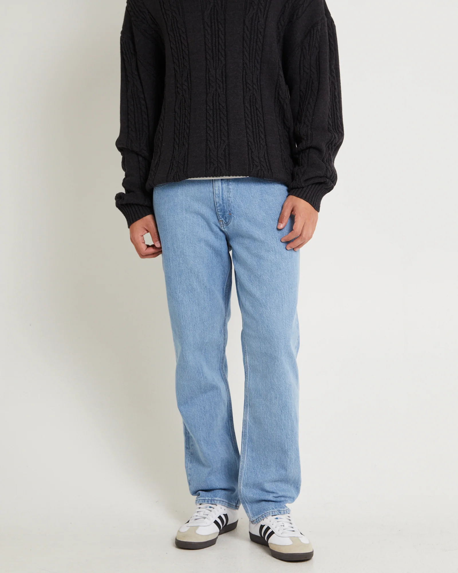 L-Three Straight Denim Jeans - Image 2