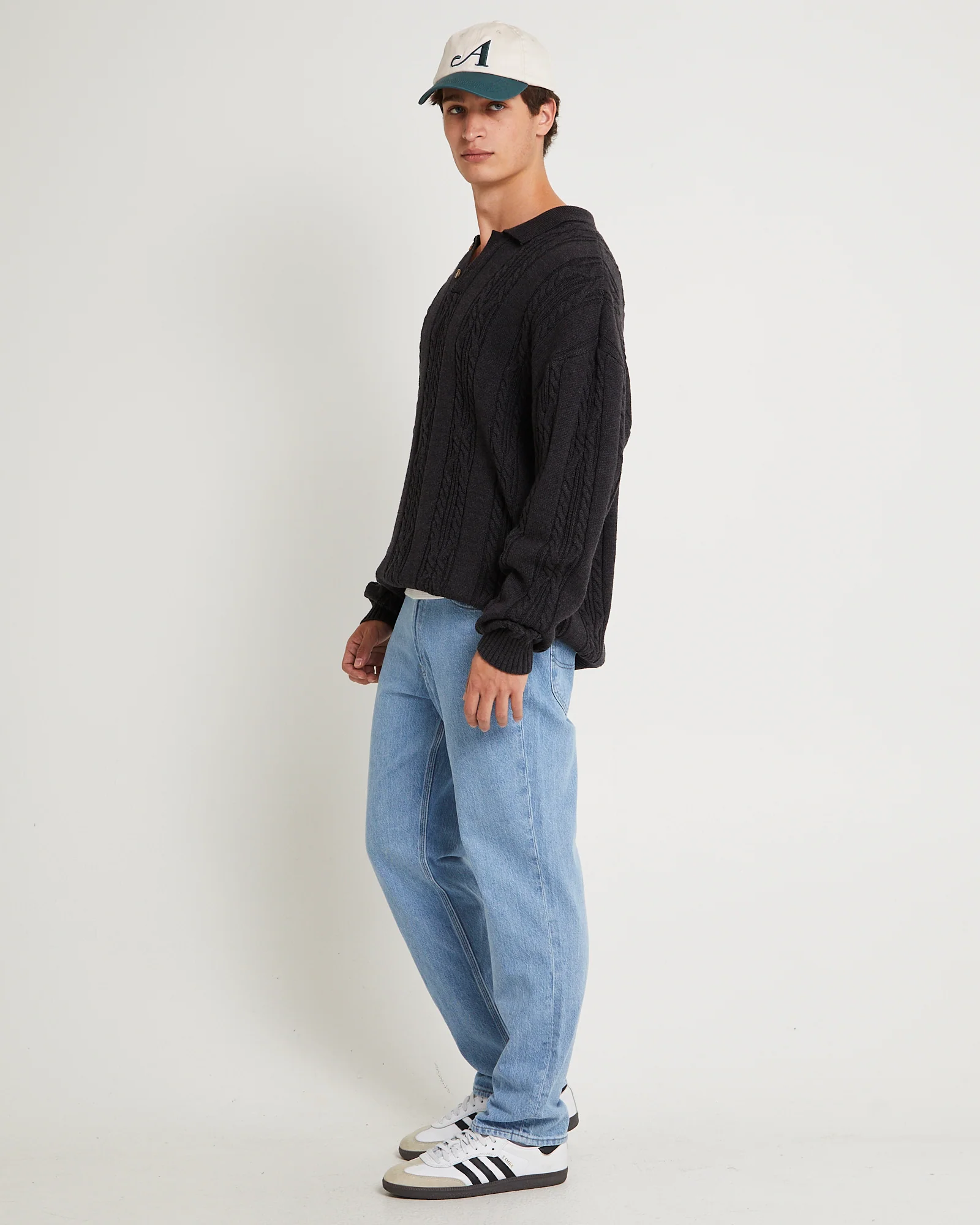 L-Three Straight Denim Jeans - Image 3