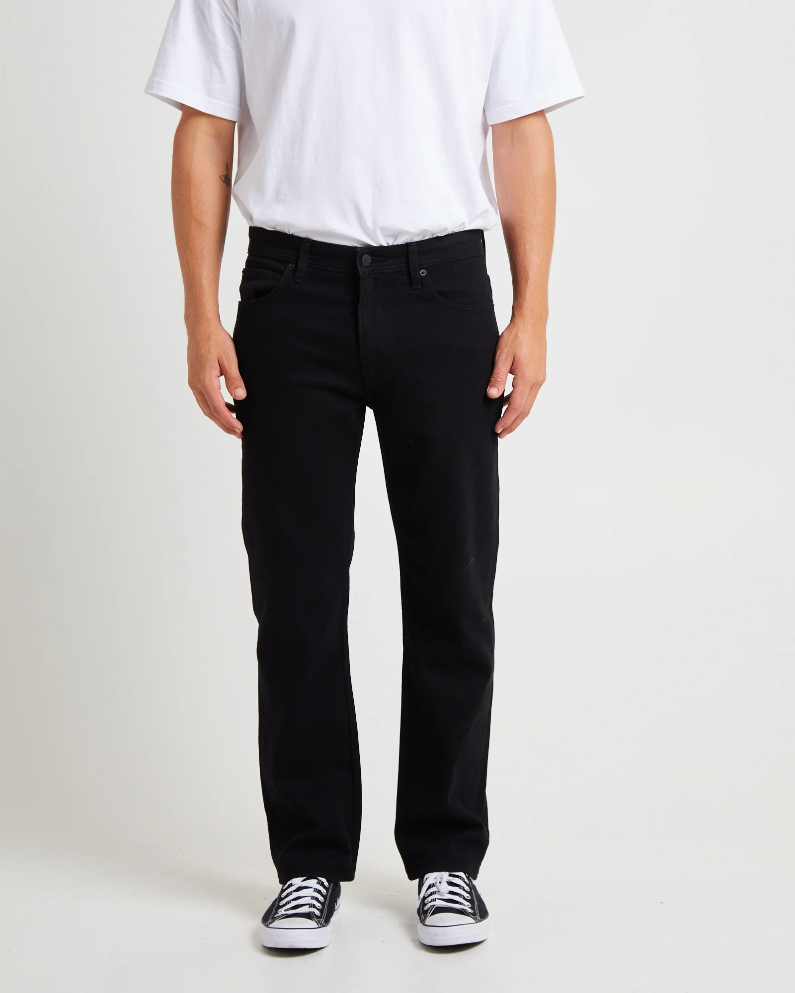 L-Three Straight Jean Denim Jeans - Image 4