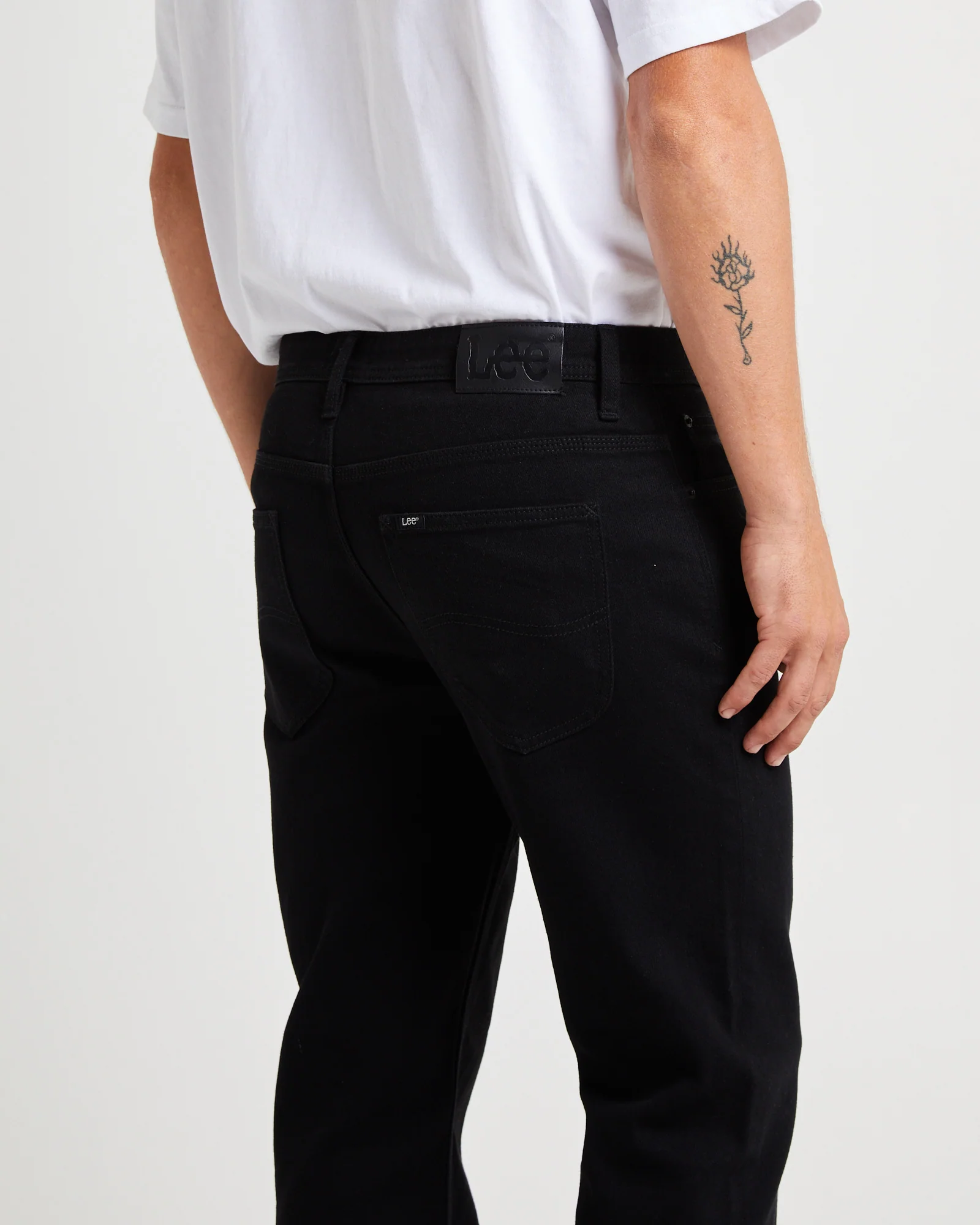 L-Three Straight Jean Denim Jeans - Image 6