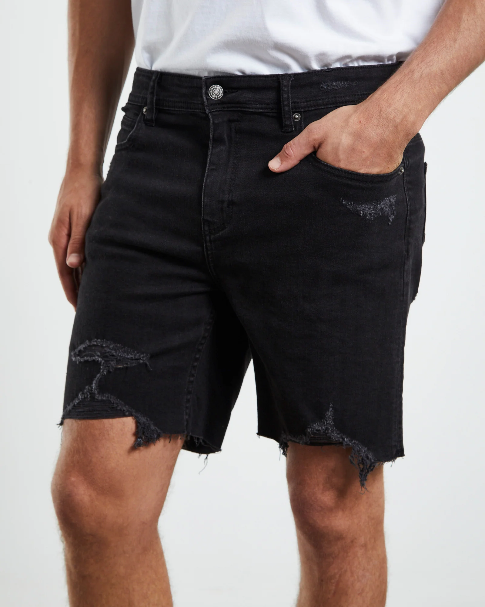 L-Two Denim Shorts 3 Month - Image 6
