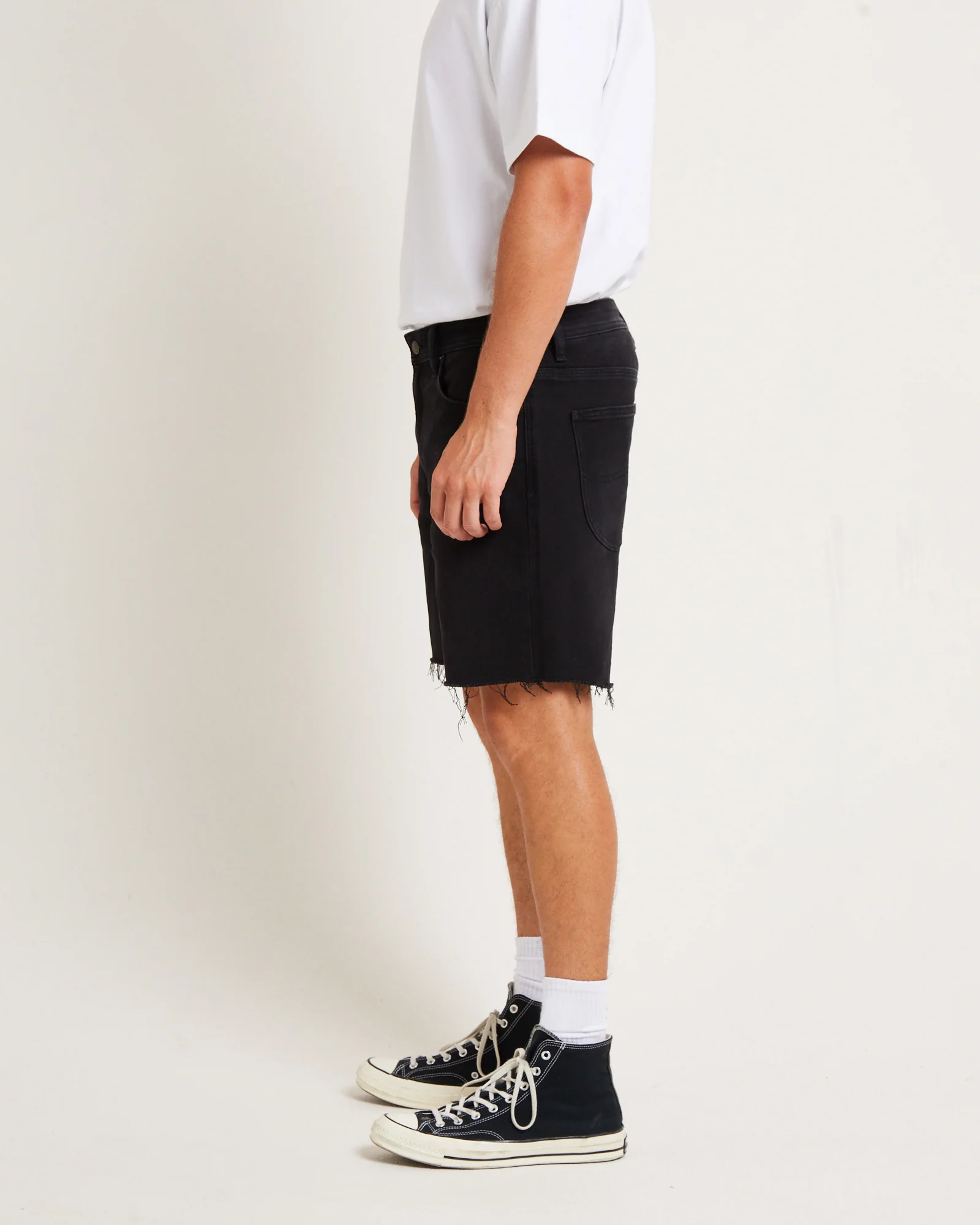 L-Two Slim Denim Shorts - Image 4