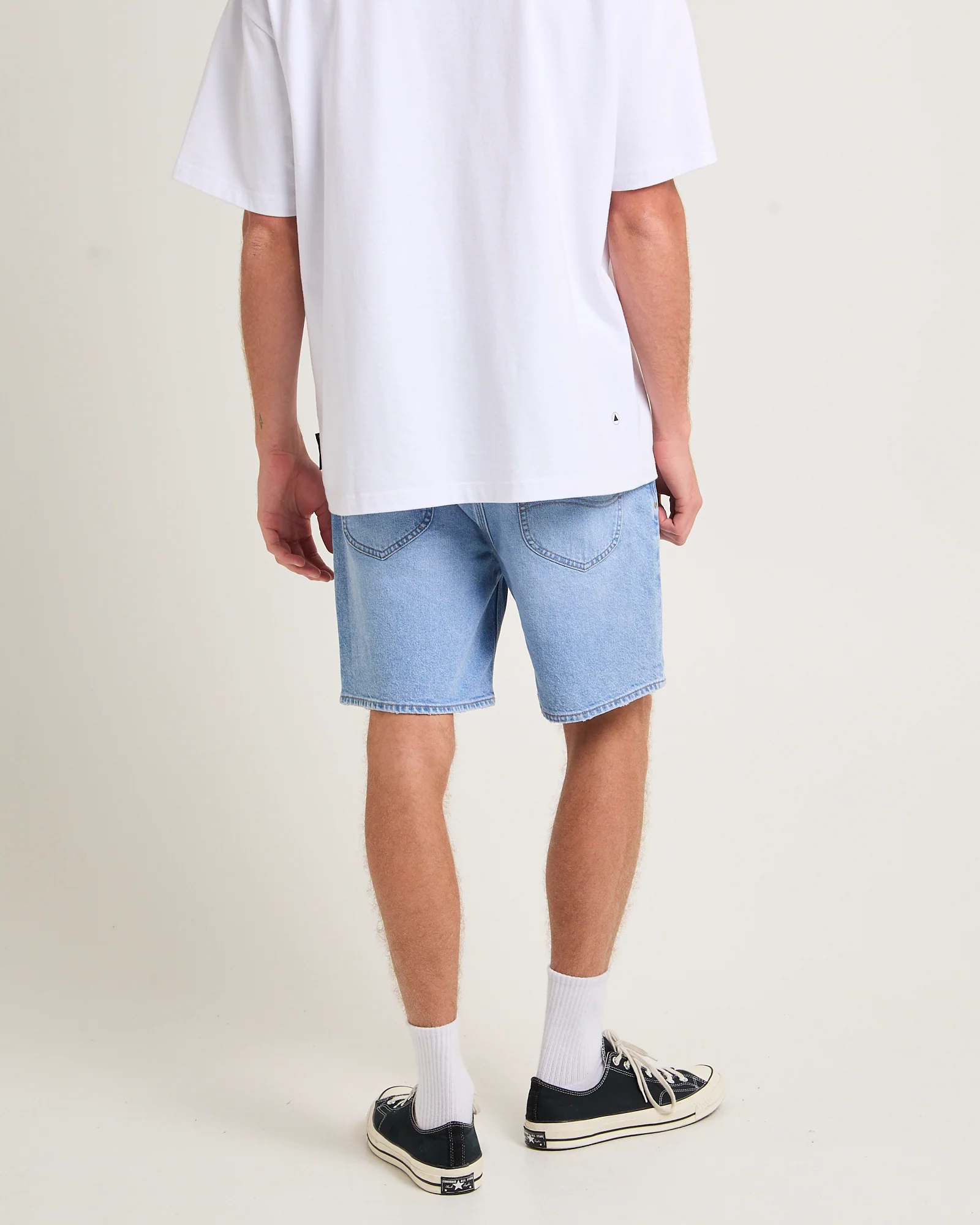 L-Two Slim Denim Shorts - Image 5
