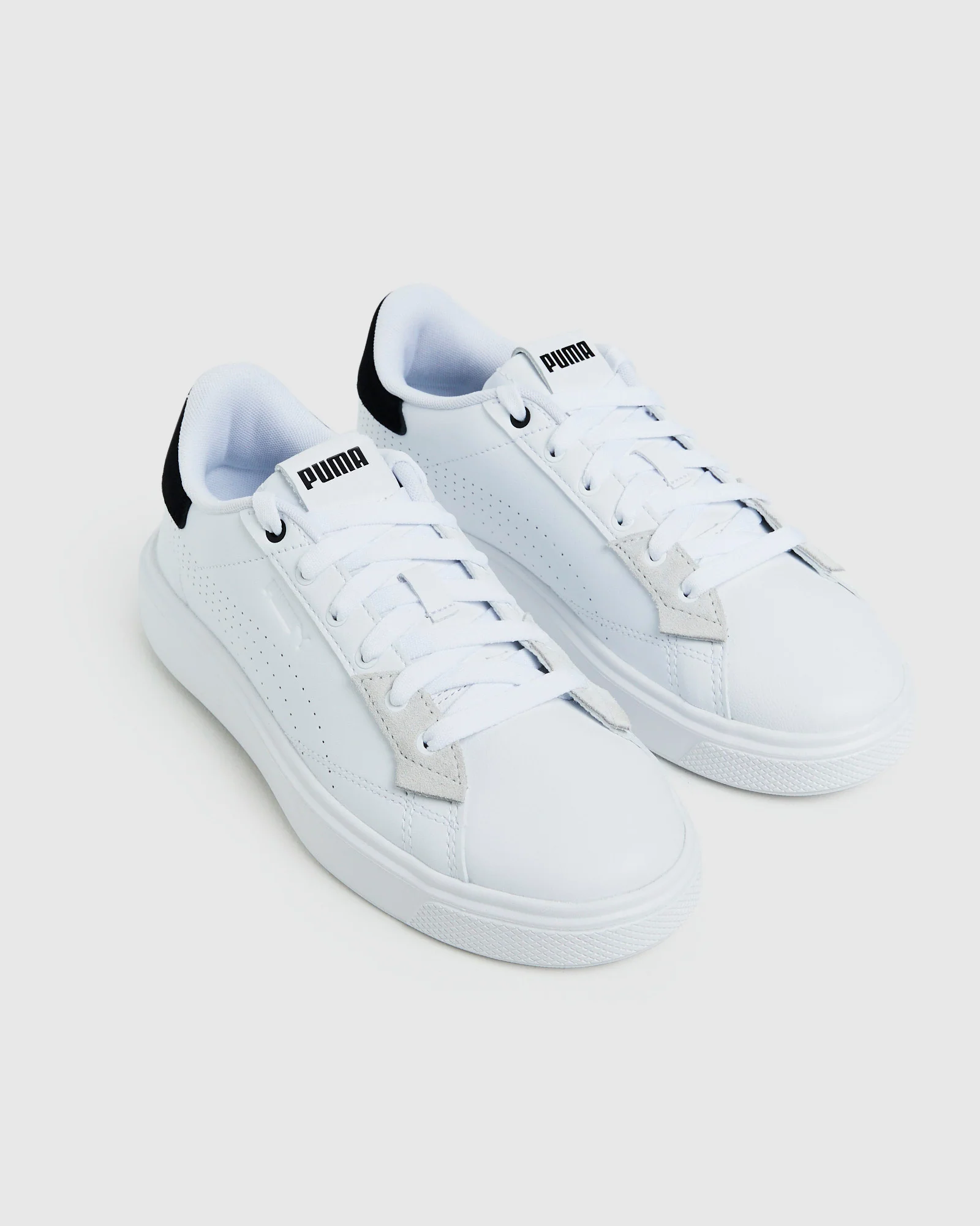 LAJLA Womens Puma Sneakers White Puma/Black - Image 2