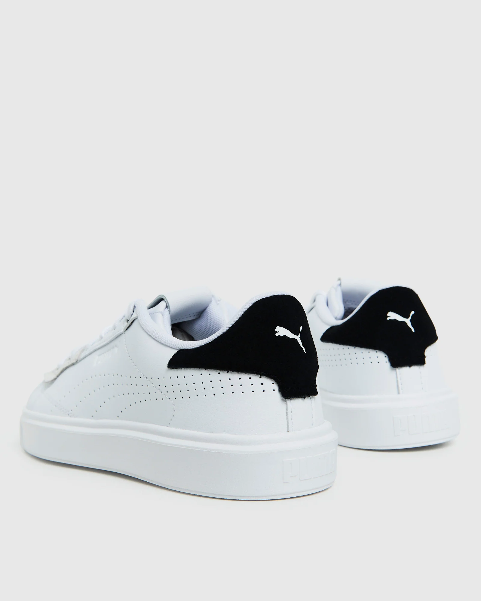 LAJLA Womens Puma Sneakers White Puma/Black - Image 4