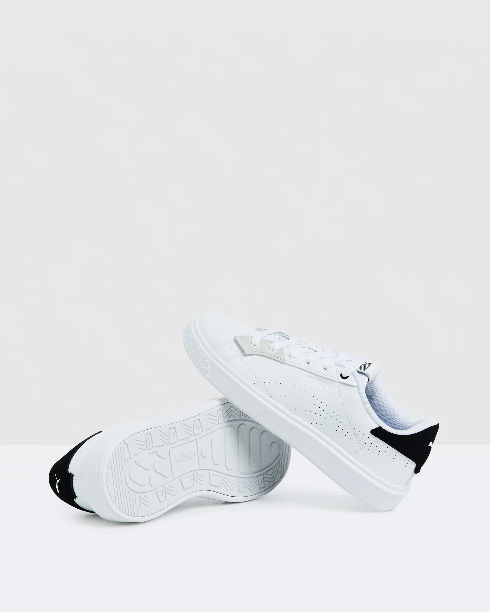 LAJLA Womens Puma Sneakers White Puma/Black - Image 6