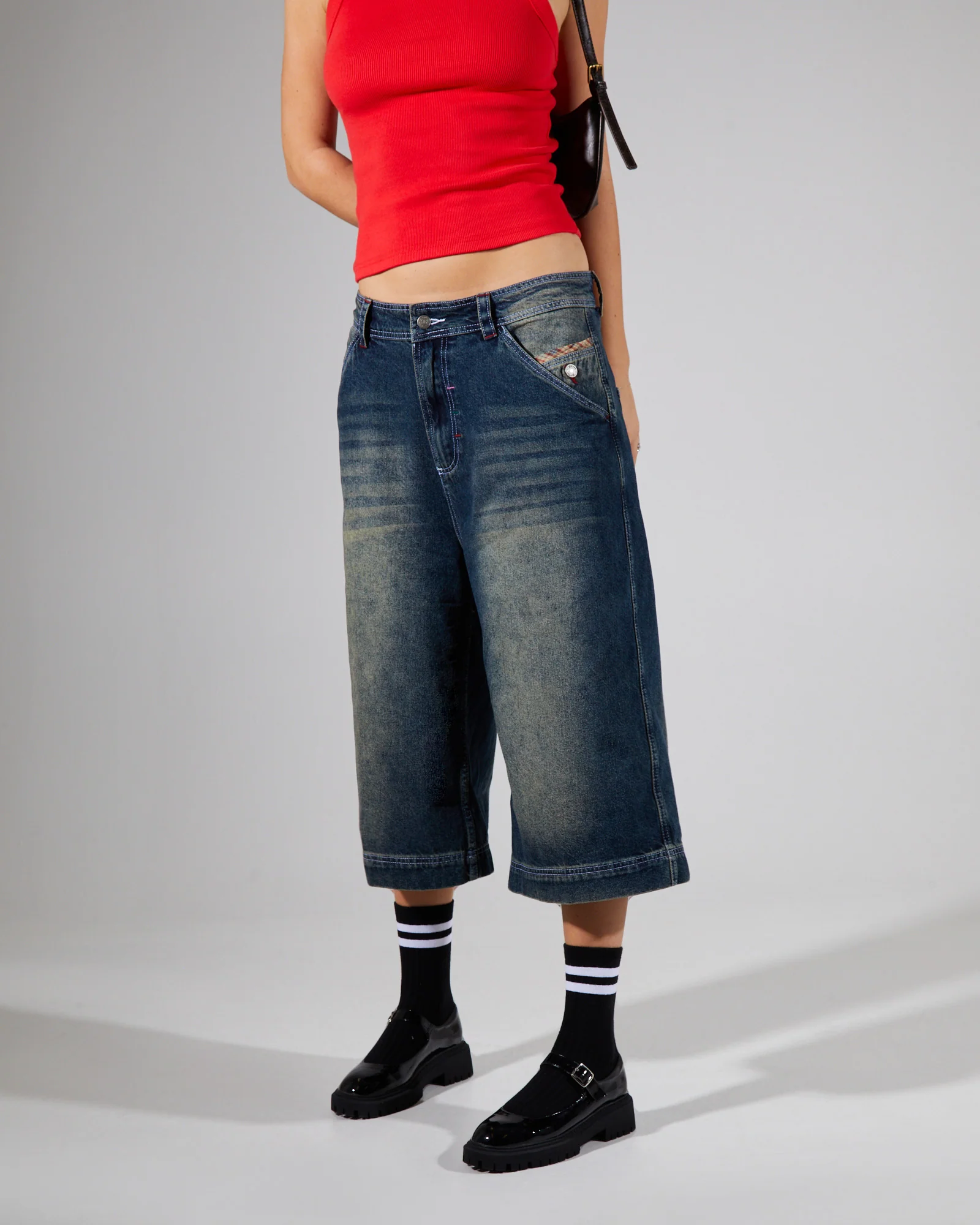 LDN Denim Jorts - Image 4