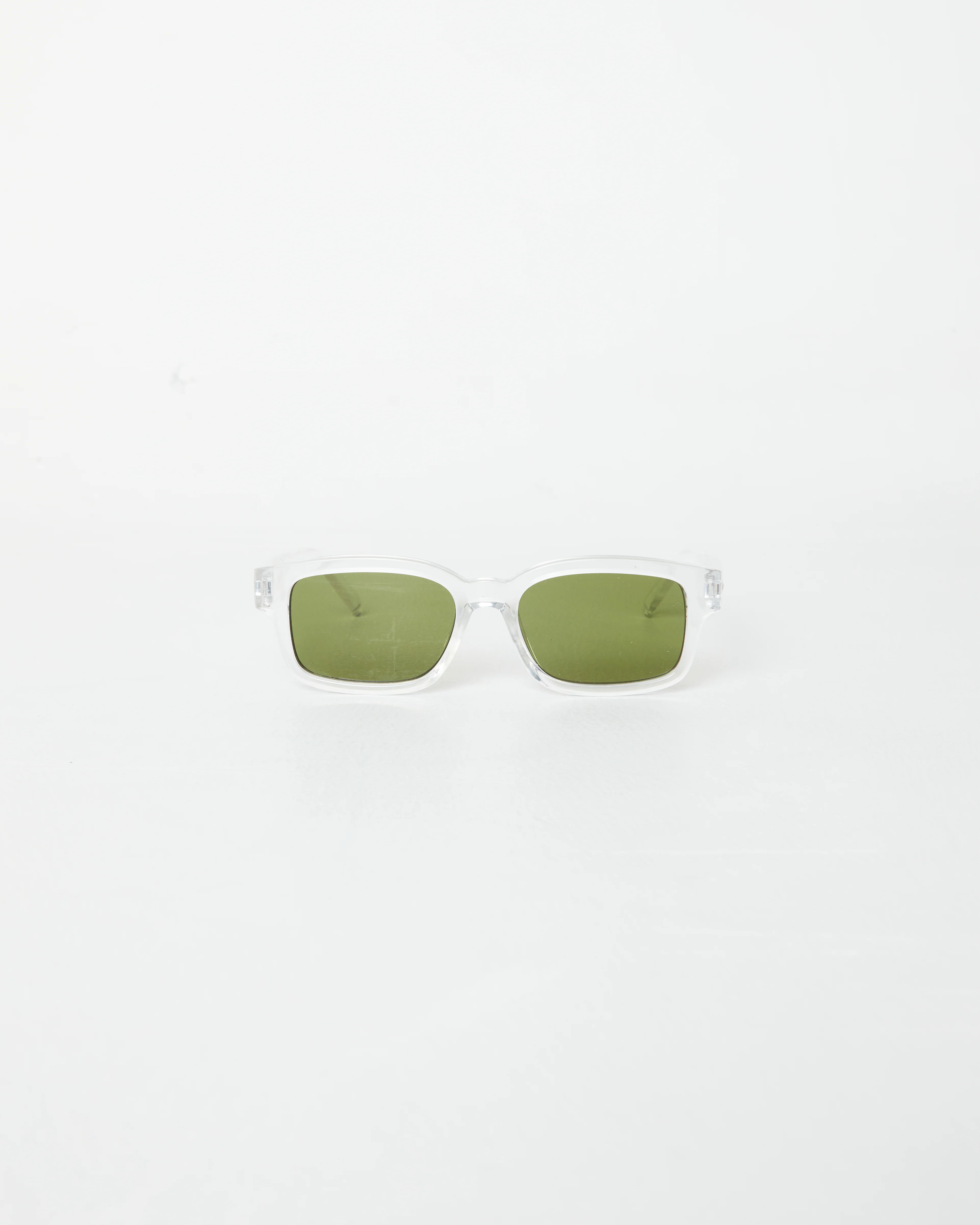 Le Sustain Recarmito Sunglasses in Crystal Clear Moss - Image 3