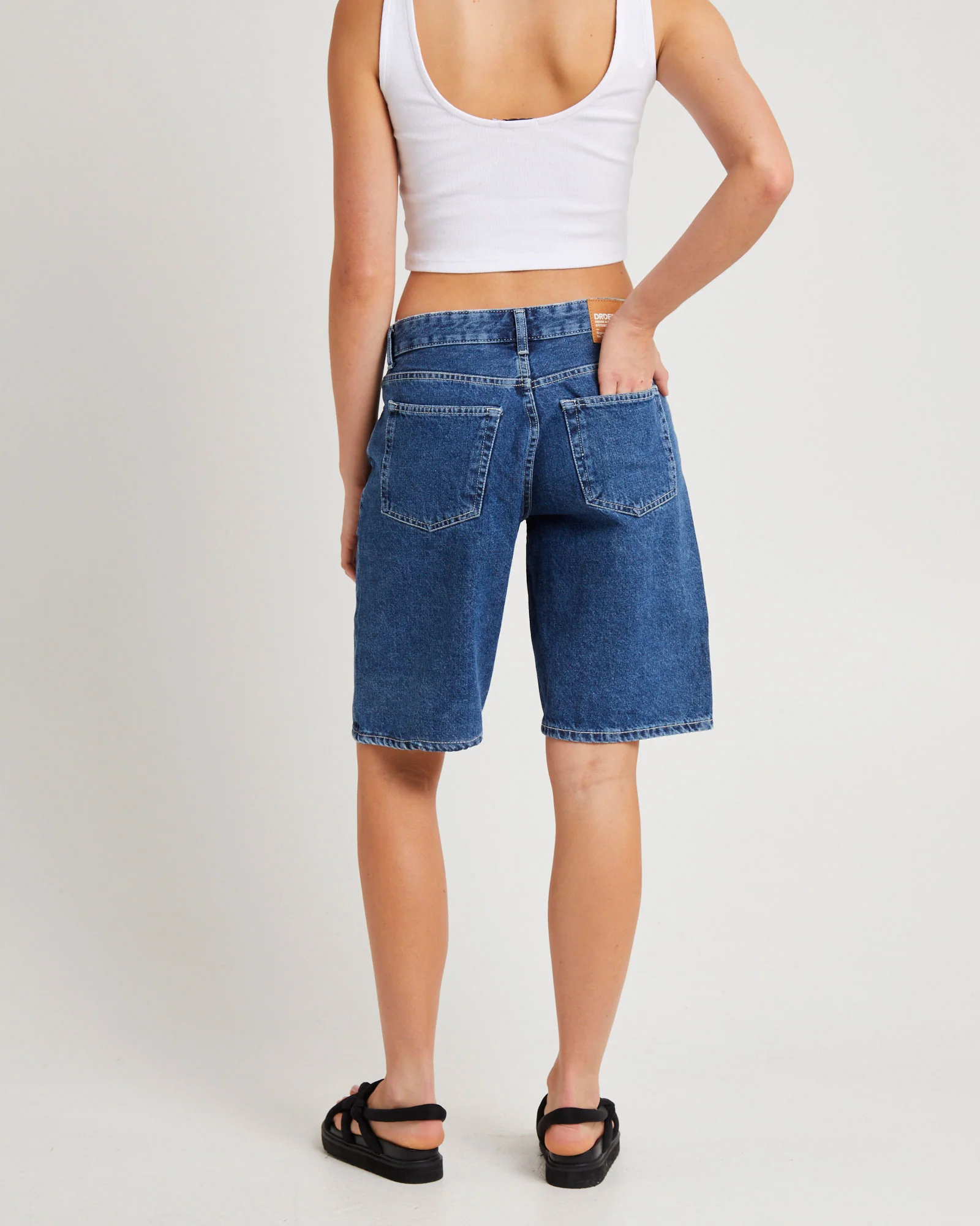 Lea Denim Jorts - Image 2