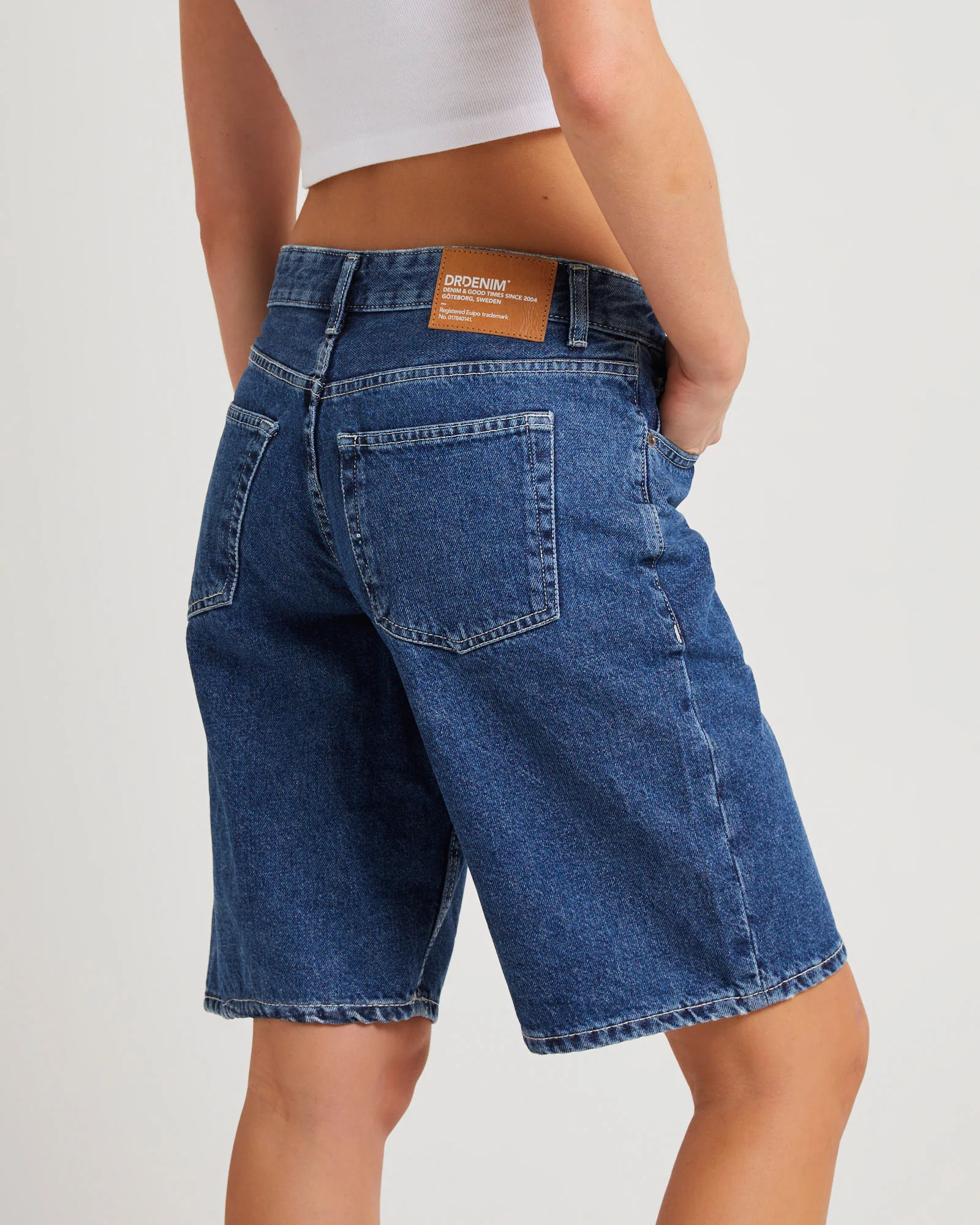 Lea Denim Jorts - Image 5