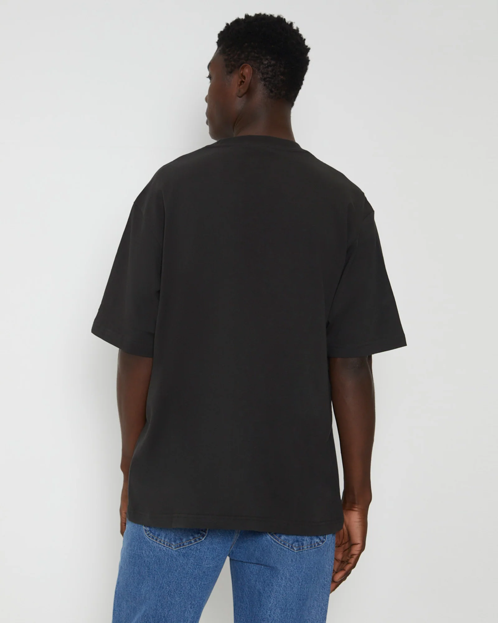Lee Limited Baggy Short Sleeve T-Shirt in Worn Black - Image 2