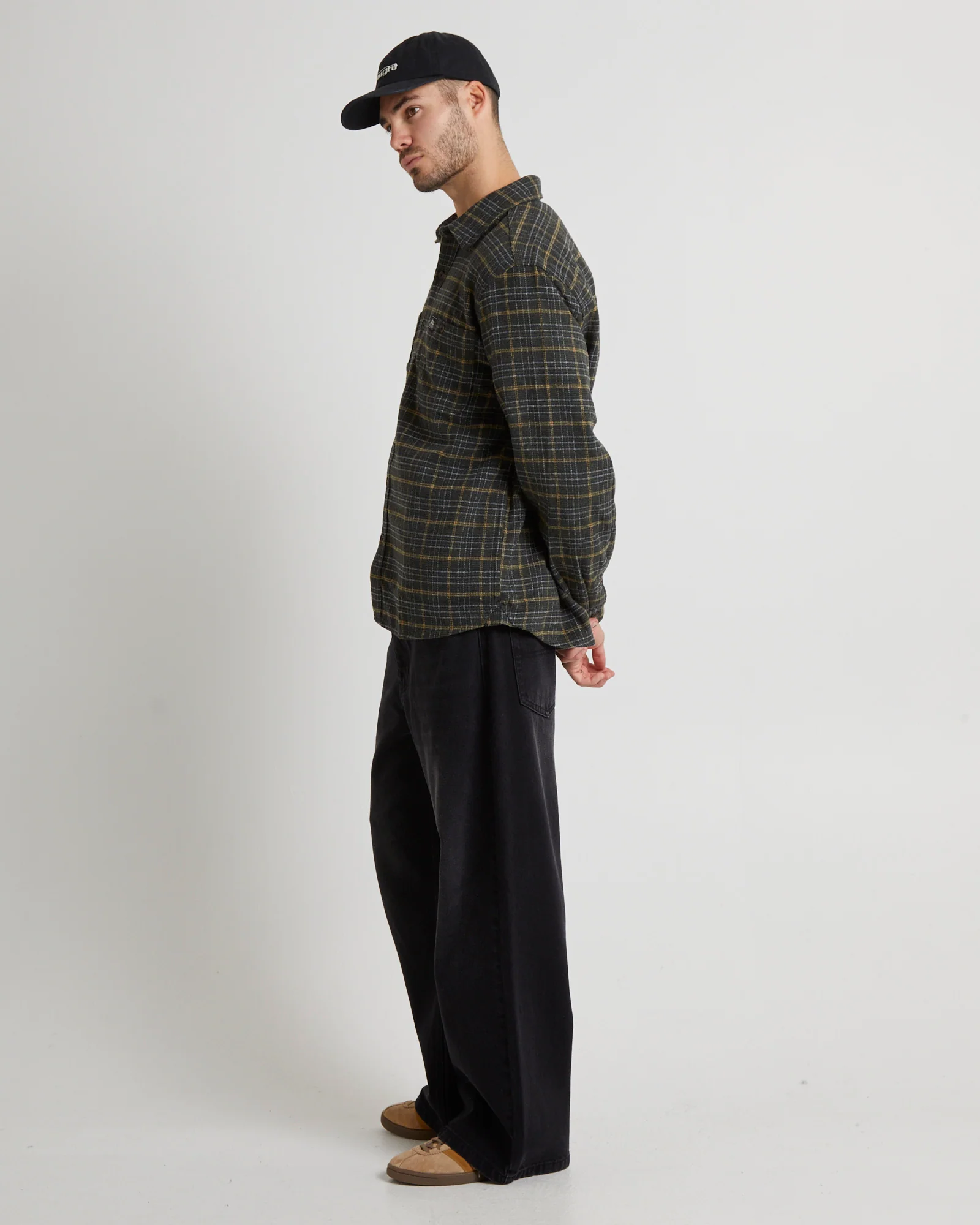 Lee Worker LS Shirt Hulk Check - Image 4