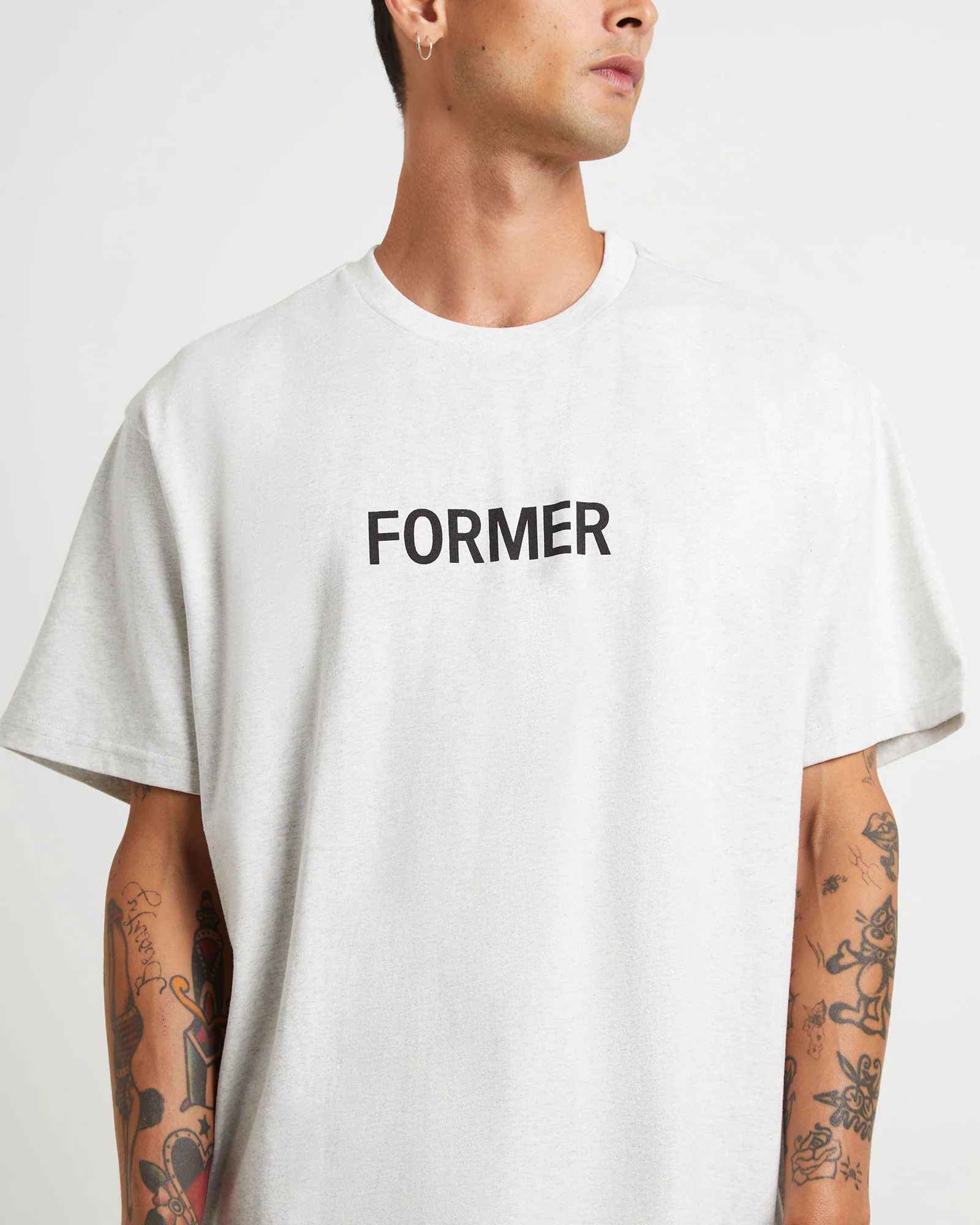 Legacy Short Sleeve T-Shirt in Grey Marle - Image 5